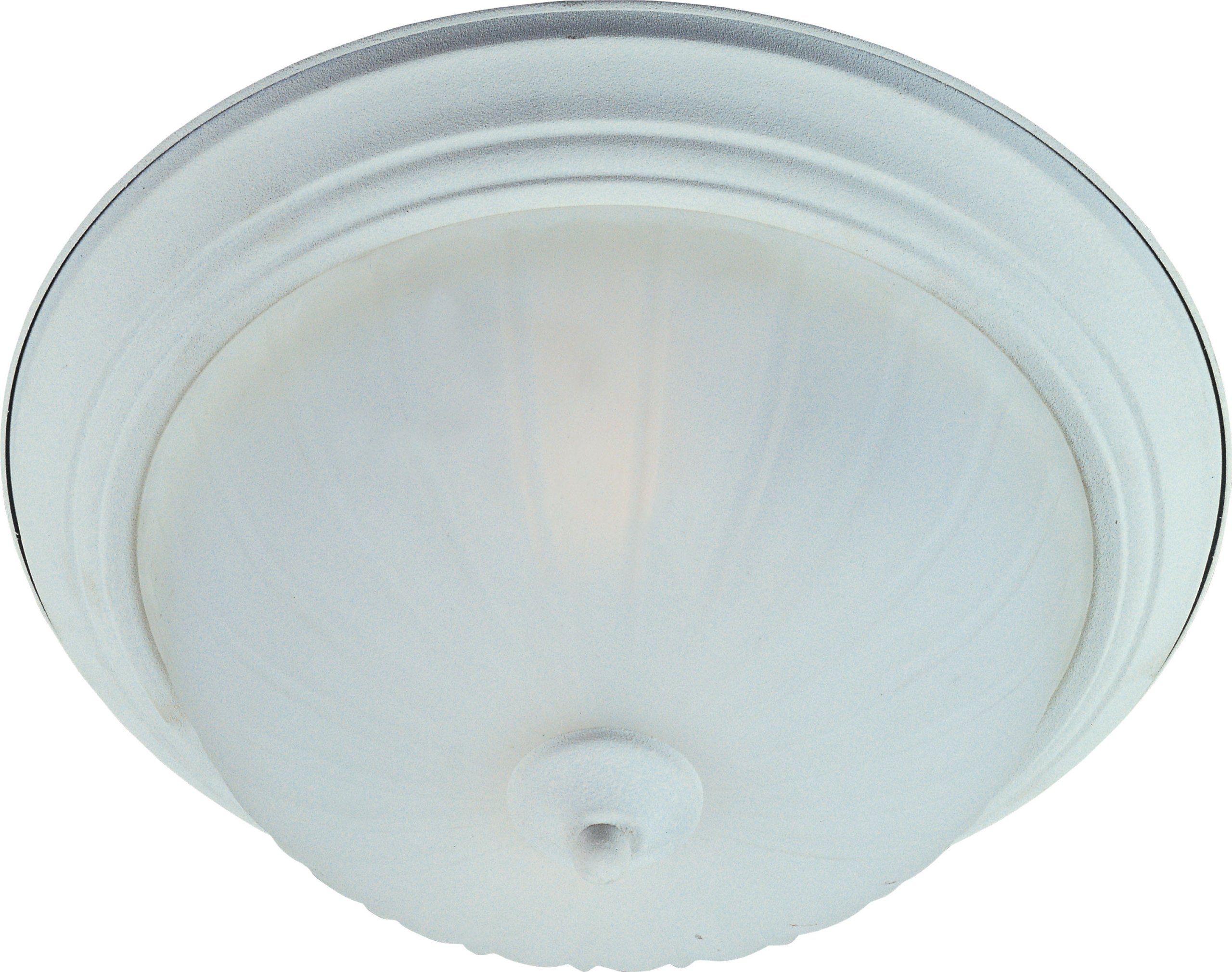 Maxim 85832FTTW, Flush Mount EE Flush Mount 3-Light, 39 Watts CFL, Textured White