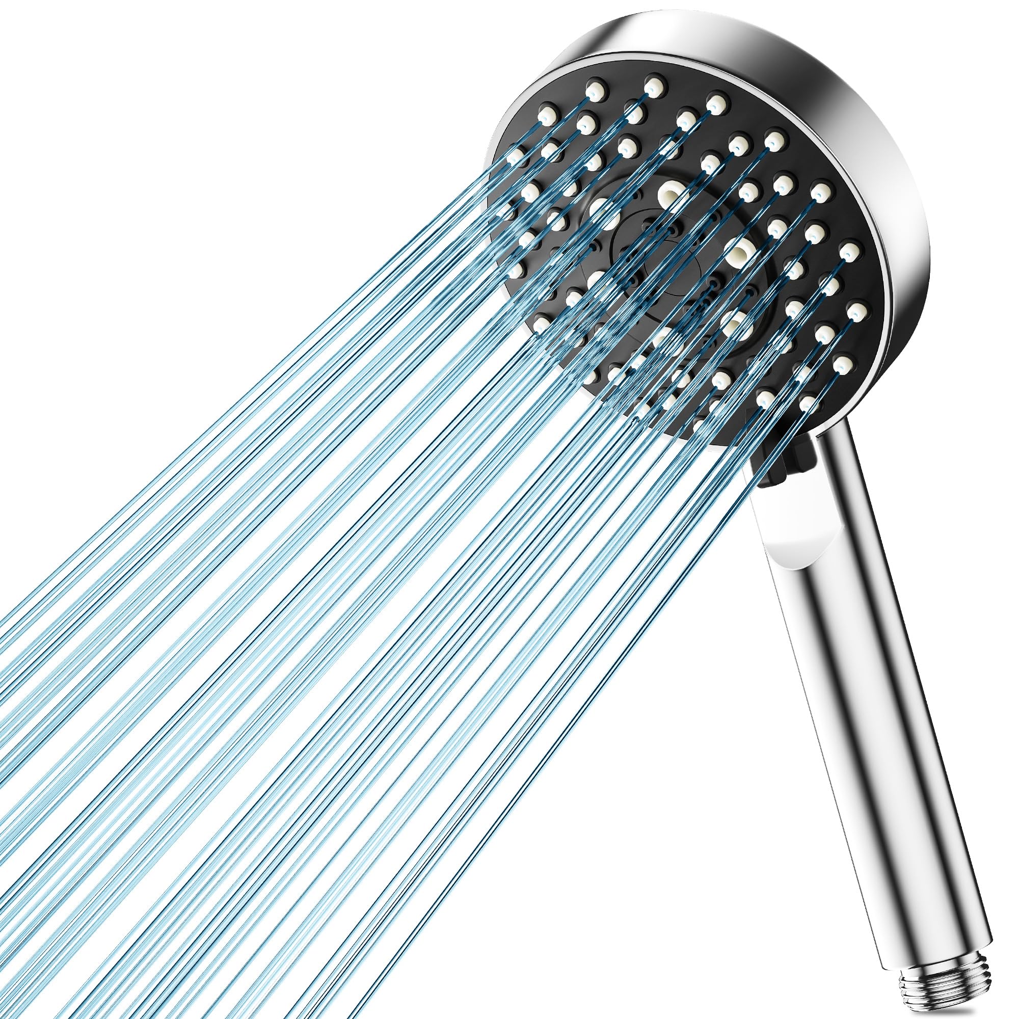 Magichome Shower Head, High Pressure Shower Head with 5 Spray Modes(Only Shower Head), Turbocharged Design Powerful Shower Head for Low Water Pressure