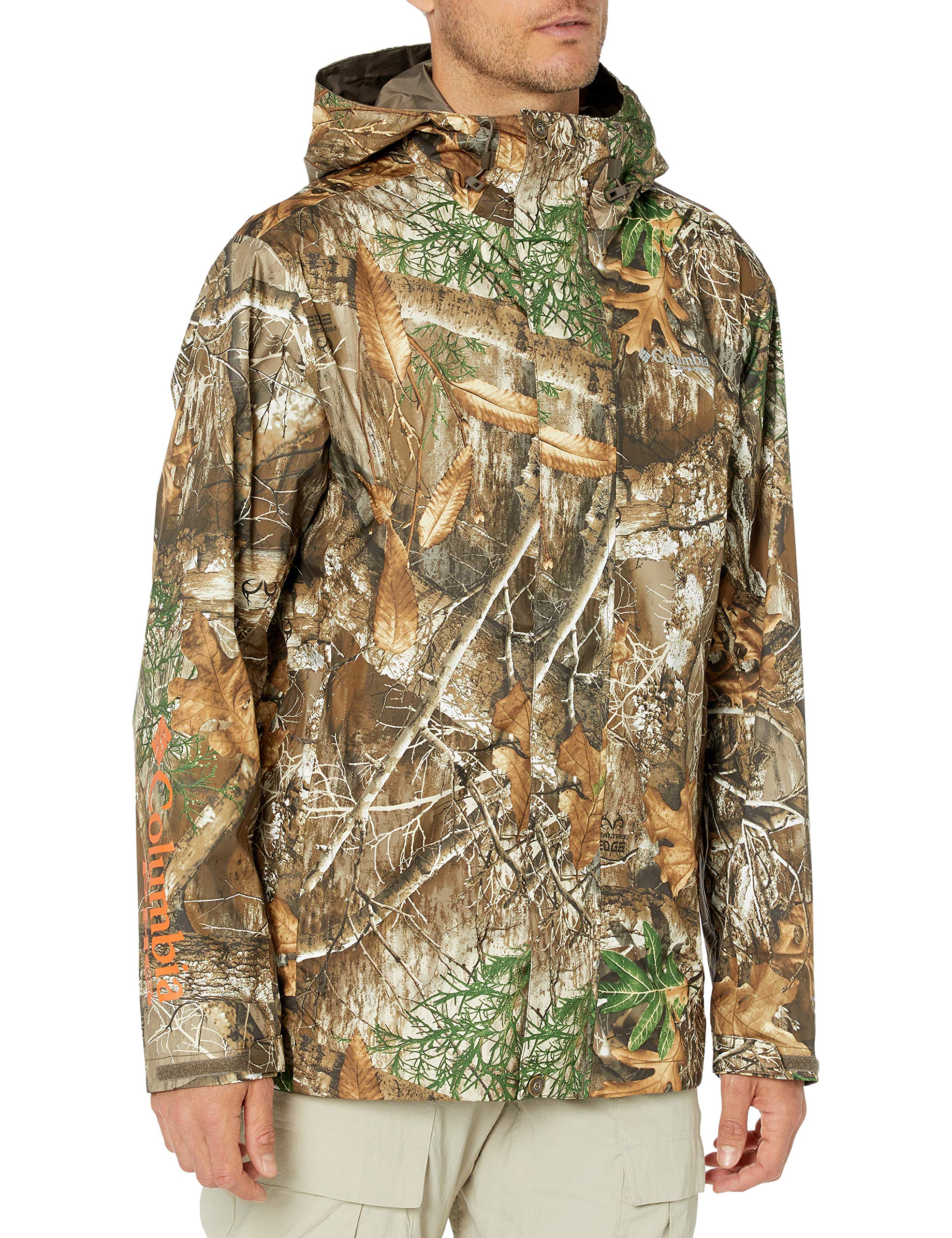 Columbia Mens PHG Camo Rain Jacket