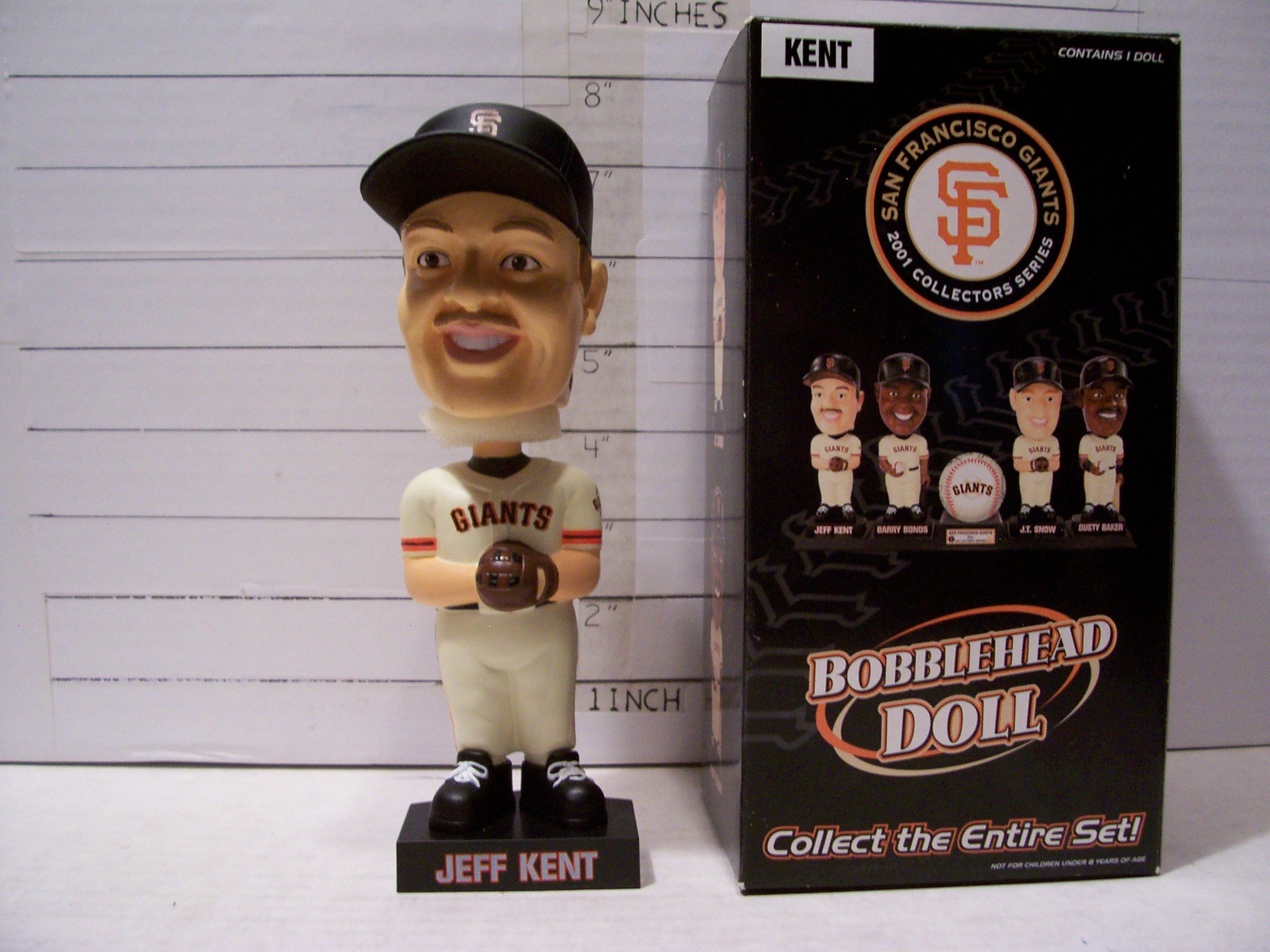 2001 JEFF KENT BOBBLEHEAD MINT