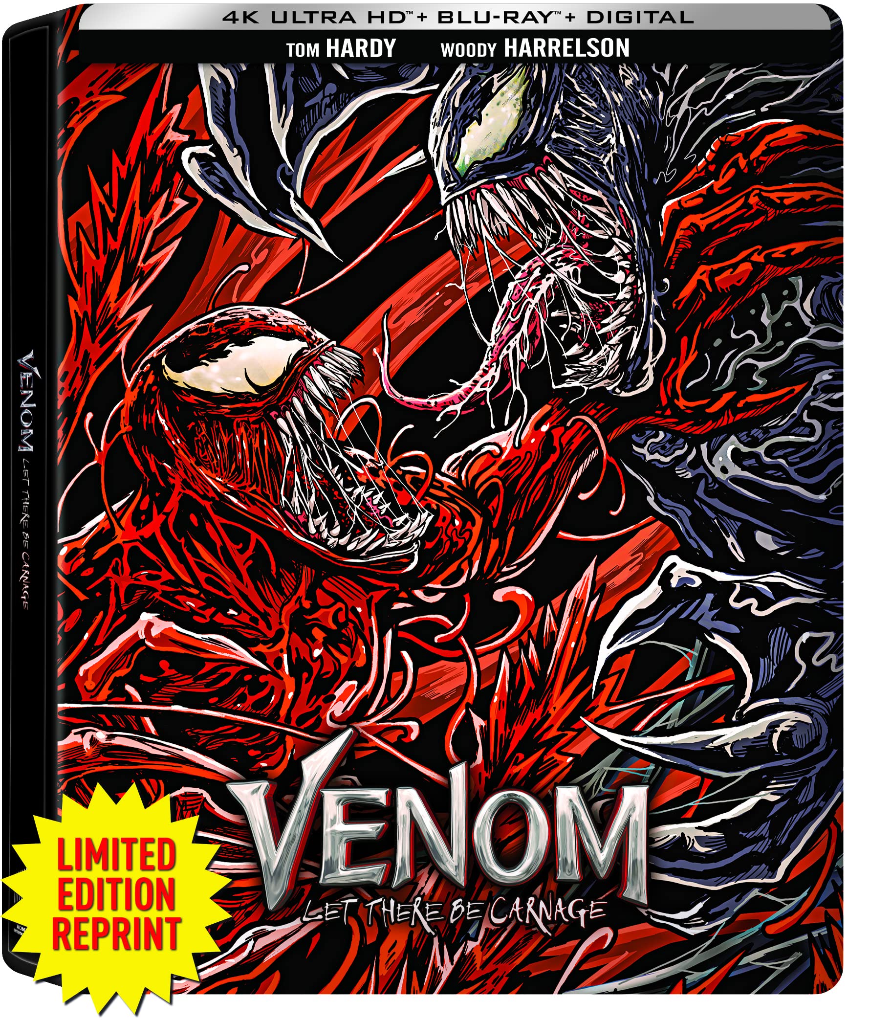 Venom: Let There Be Carnage (Limited Edition Steelbook) [4K UHD + Blu-ray + Digital]