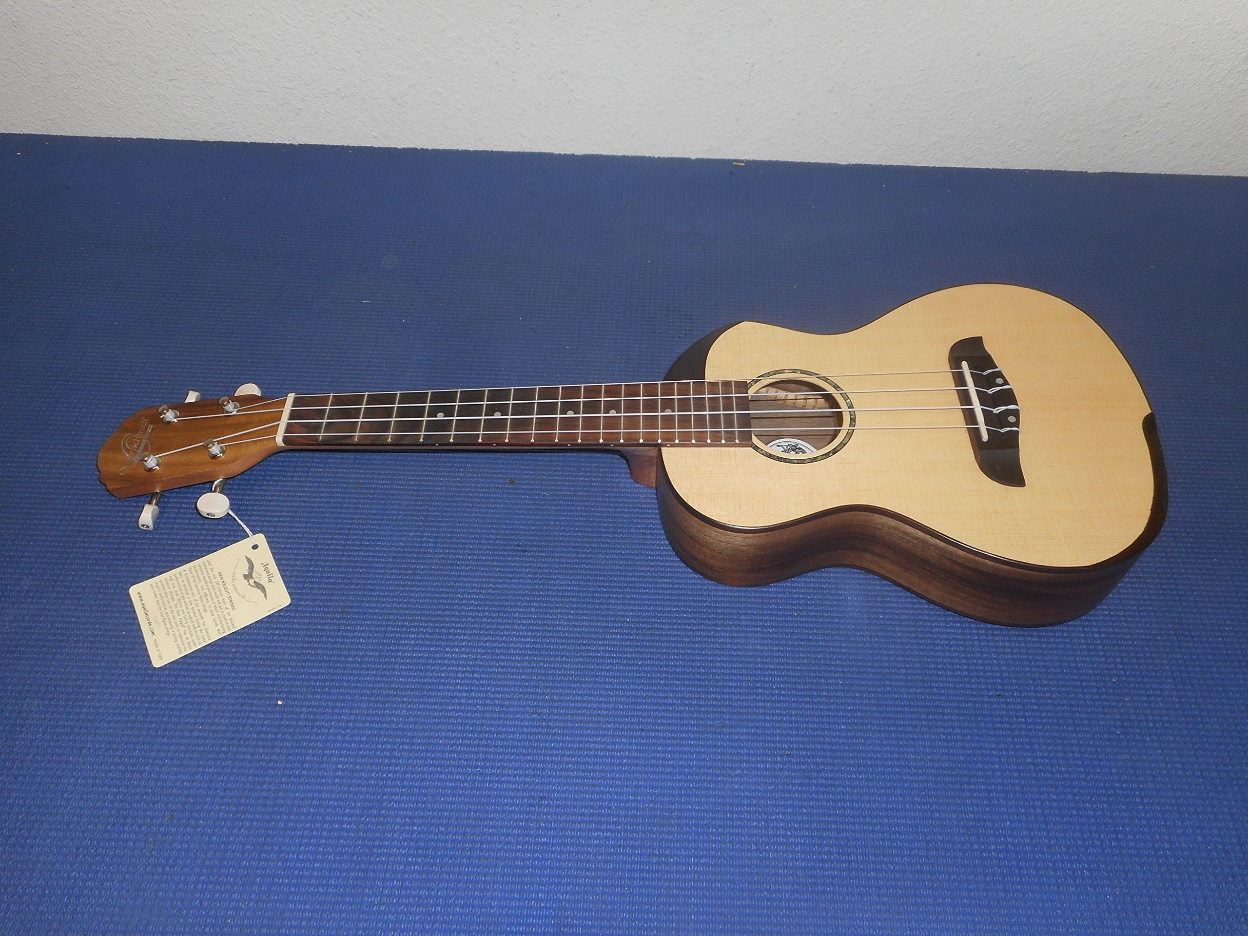 Oscar Schmidt OU500C Comfort Series Concert Ukulele, Spruce Top & Koa Body