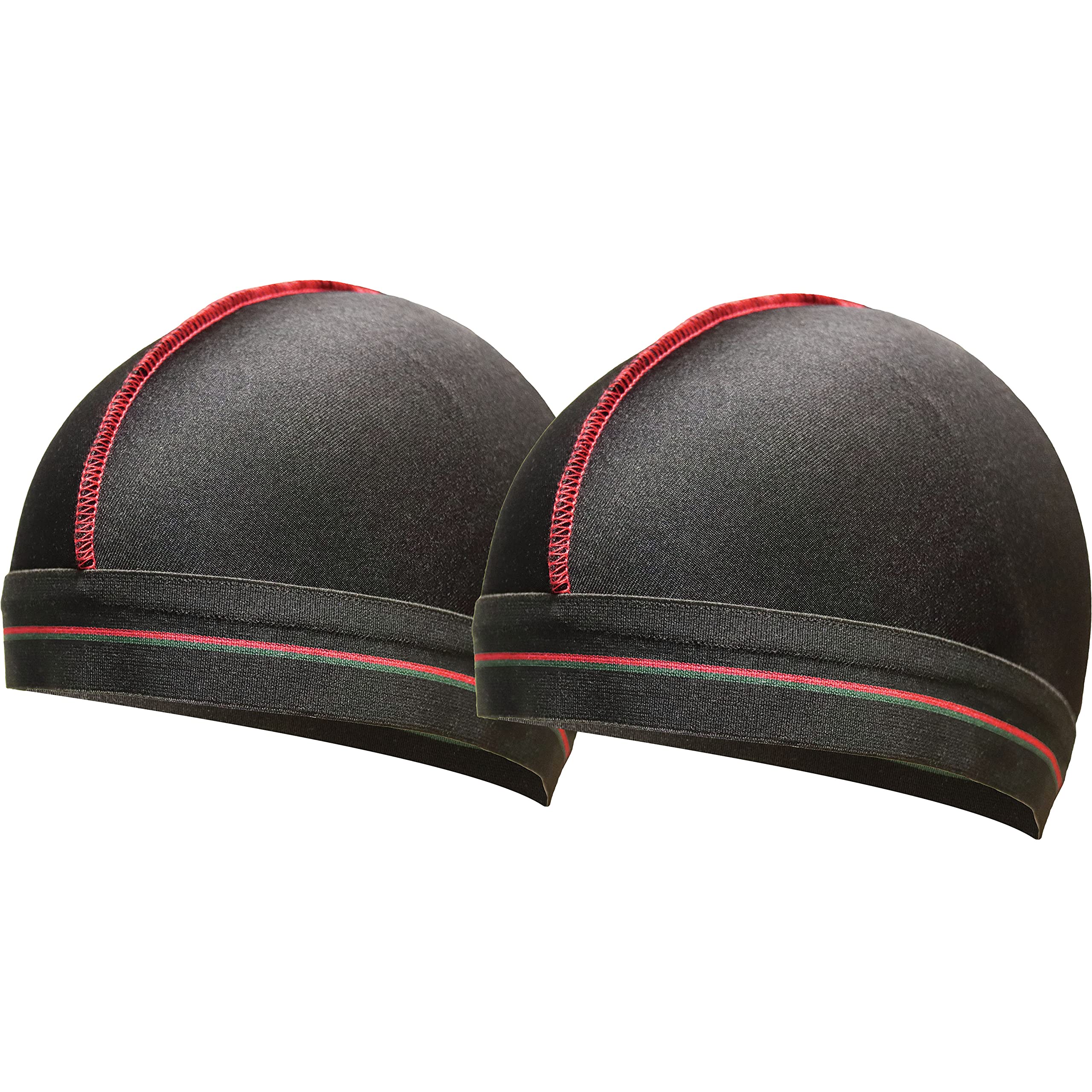 ForceWave 2PCS Wave Cap,Stocking Cap for Men,Good Compression Over Durag,Doo Rags for Waves