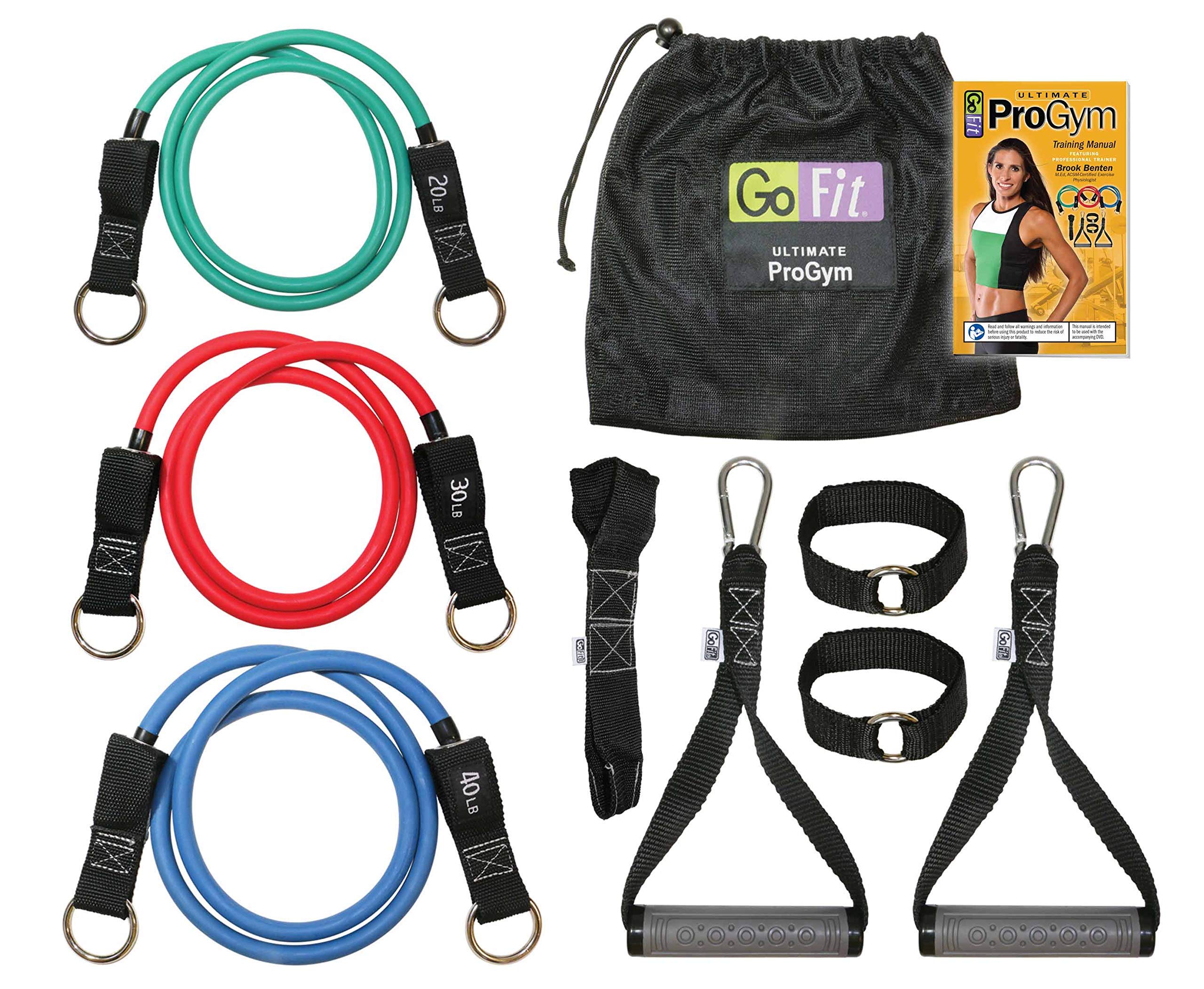 GoFit Ultimate ProGym - Portable Fitness Equipment,Multicolored,One Size,1077803