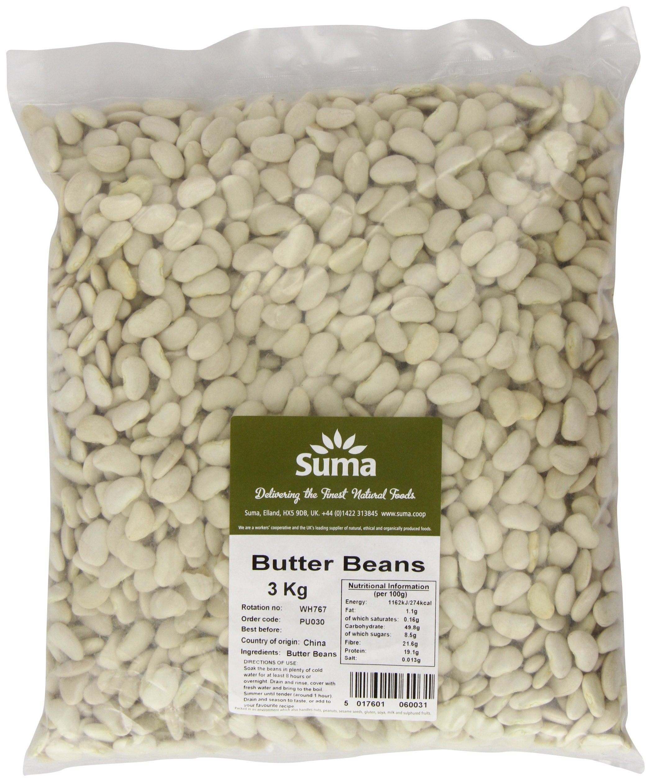 Suma Butter Beans 3 kg