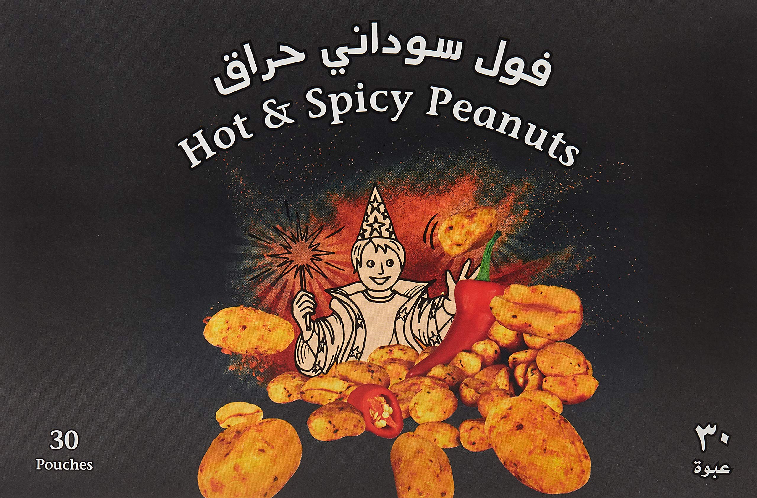 BEST PEANUTS HOT & SPICY 13GM BOX 30PCS