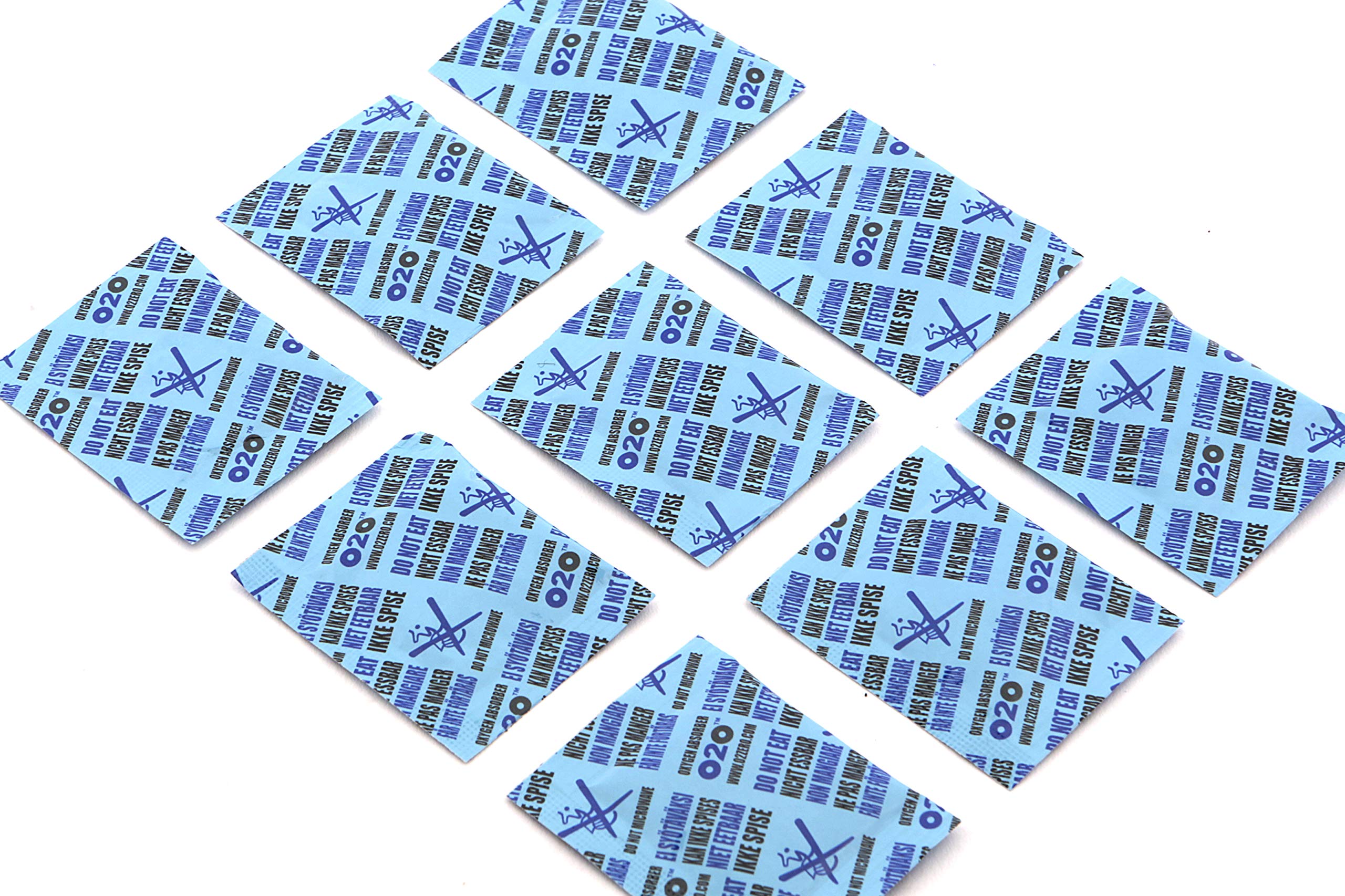 660cc Oxygen Absorbers | Oxygen Scavengers | 5 sachets | BRC & FDA Approval | EU Compliance | Food Storage | Food Grade | Extend Shelf Life