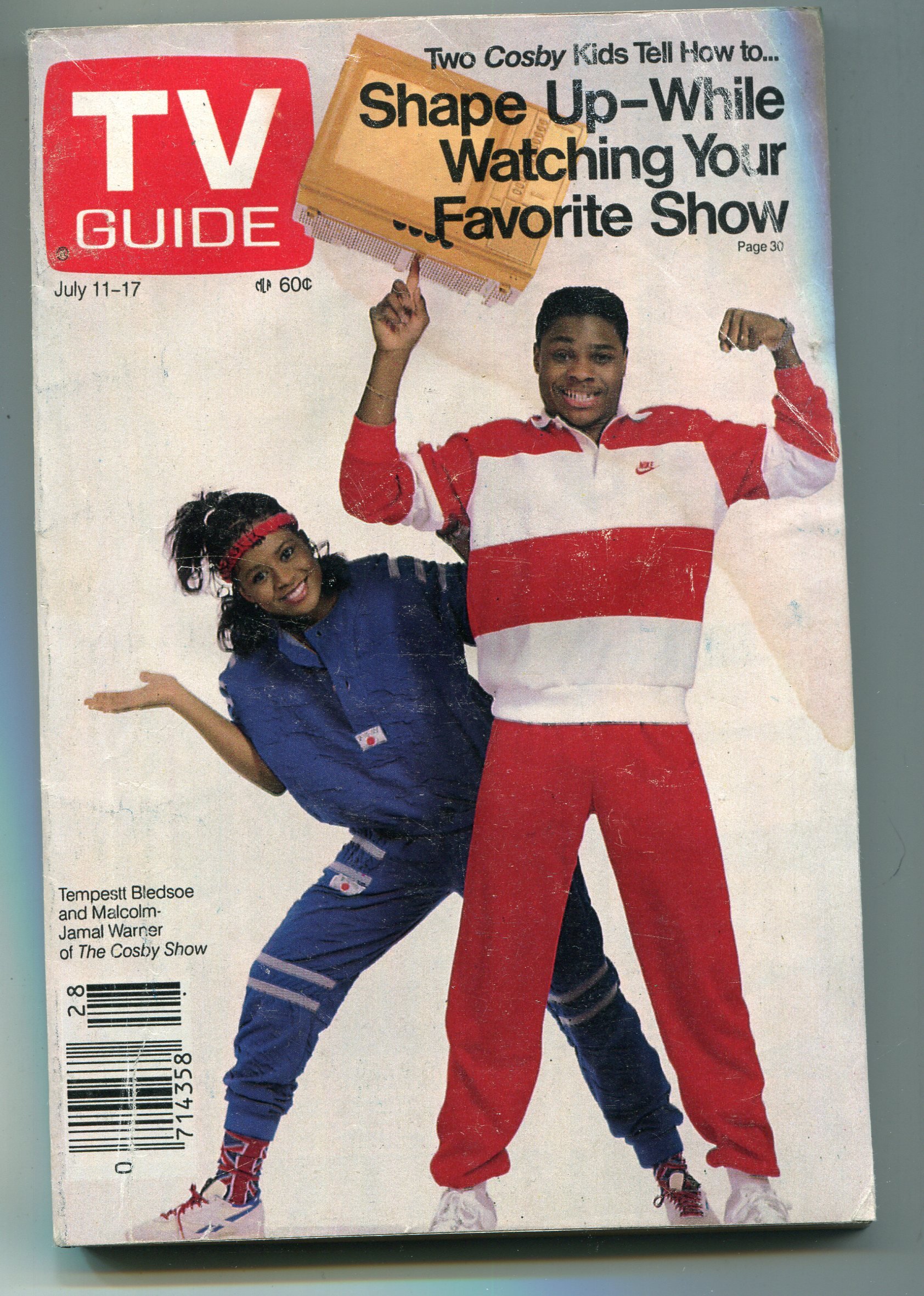 TV Guide-The Cosby Show-New York-Metropolitan Edition-July 1987-VG