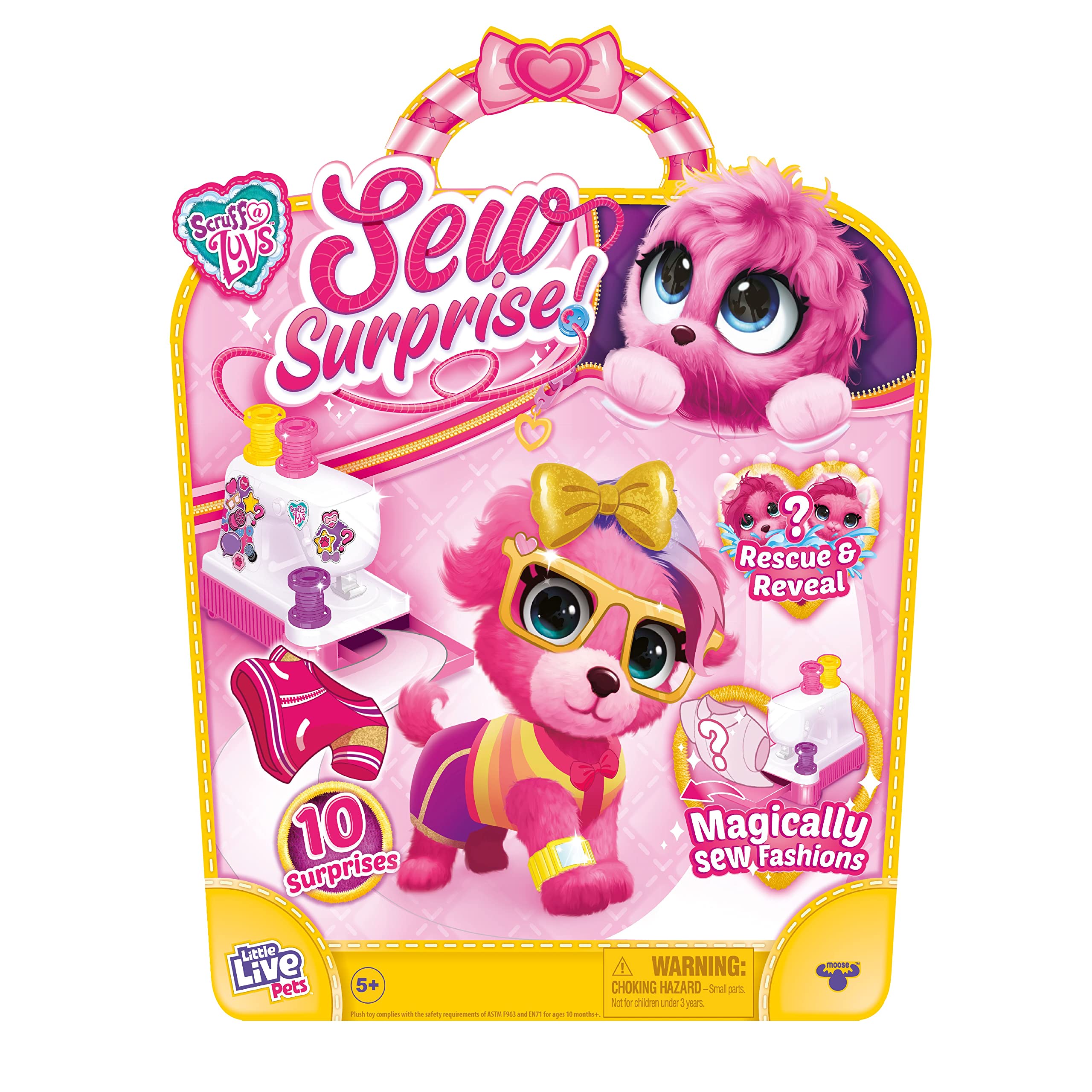 Scruff-a-Luvs | Sew Wow | Pink