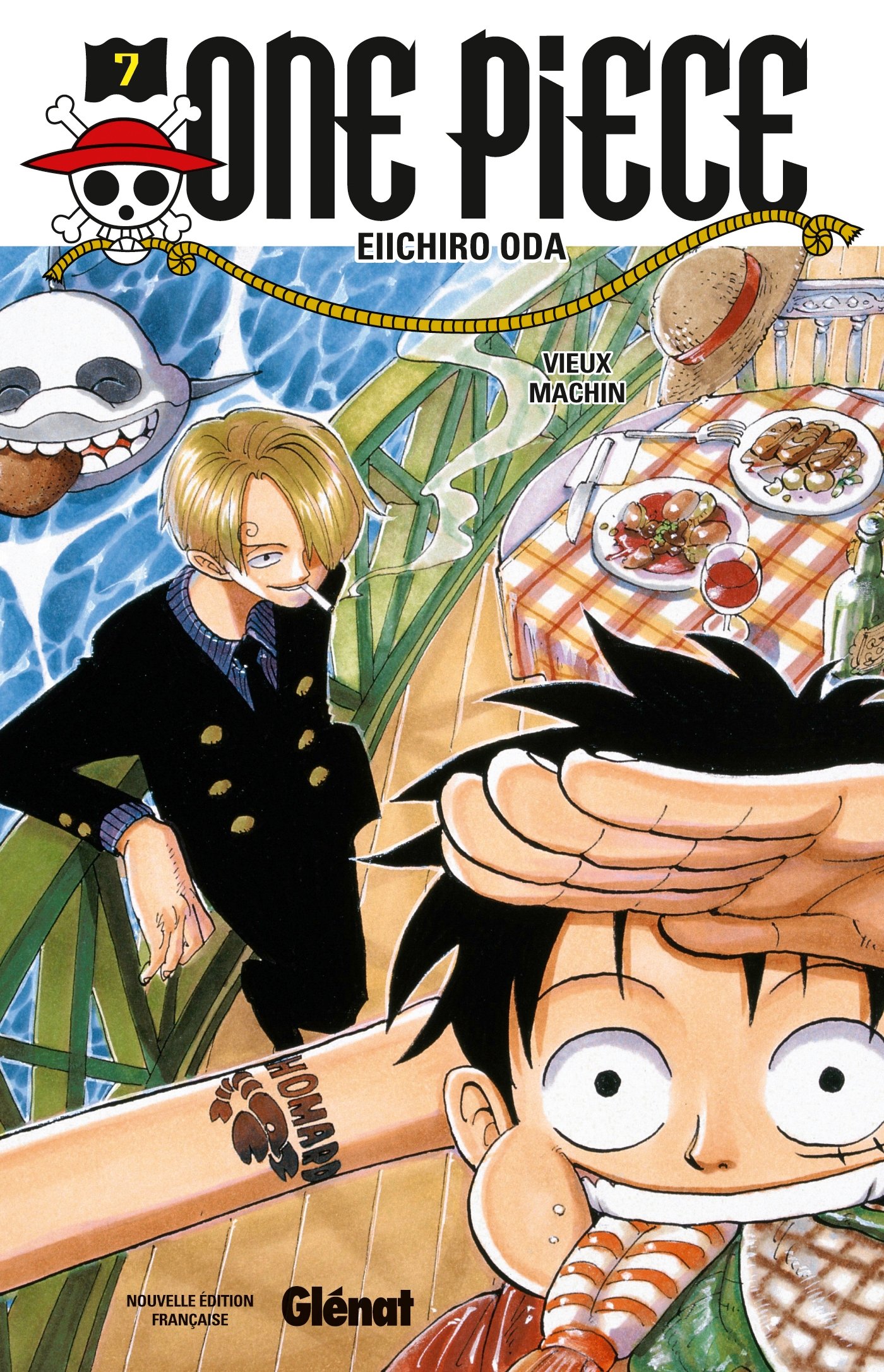 One piece - Édition originale Vol.07 Vieux machin (French Edition) (One Piece, 7)