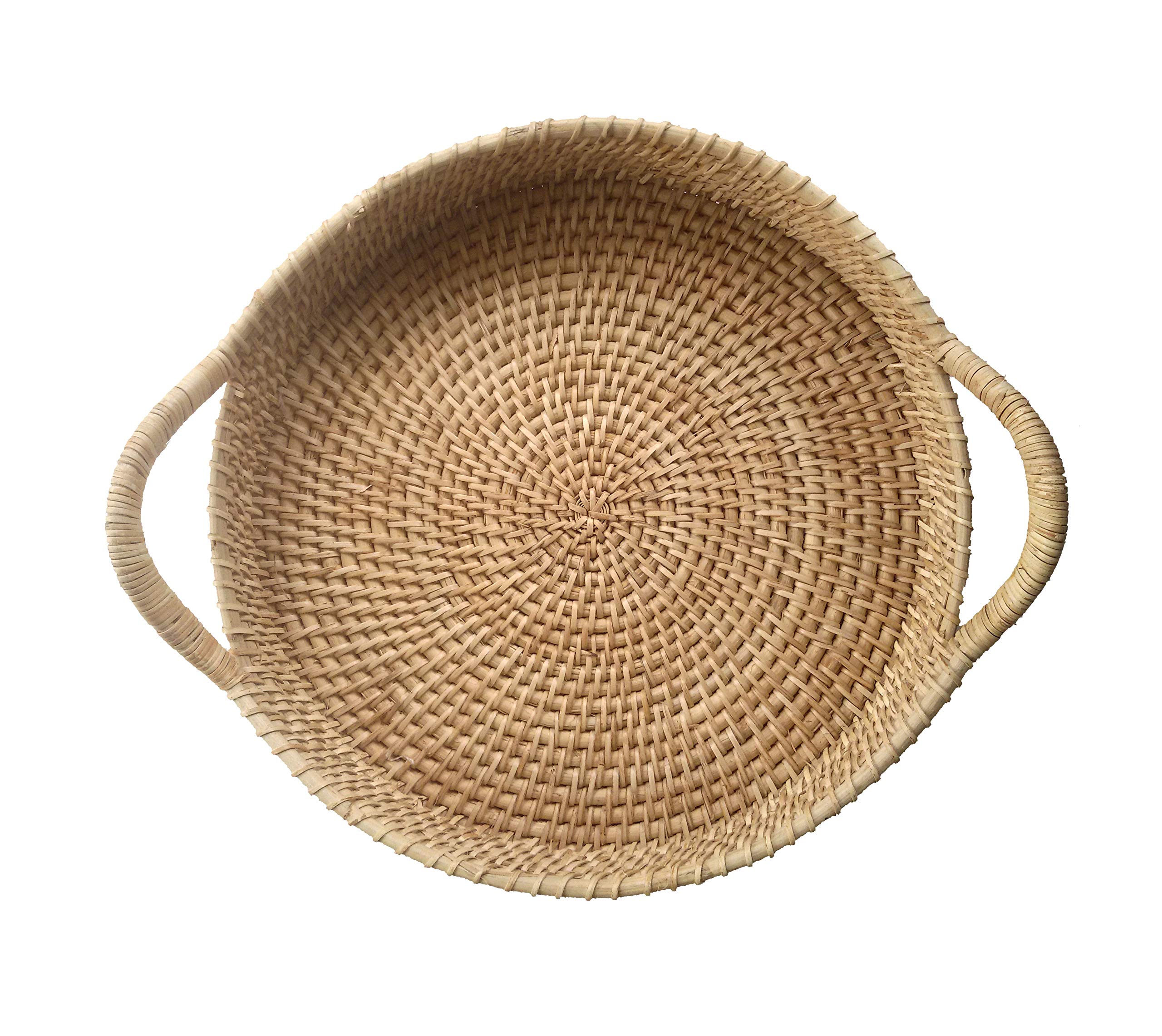 Das Departmental Store Cane or Rattan Made Tea/Coffee Serving Tray for Tea/Dinning Table.