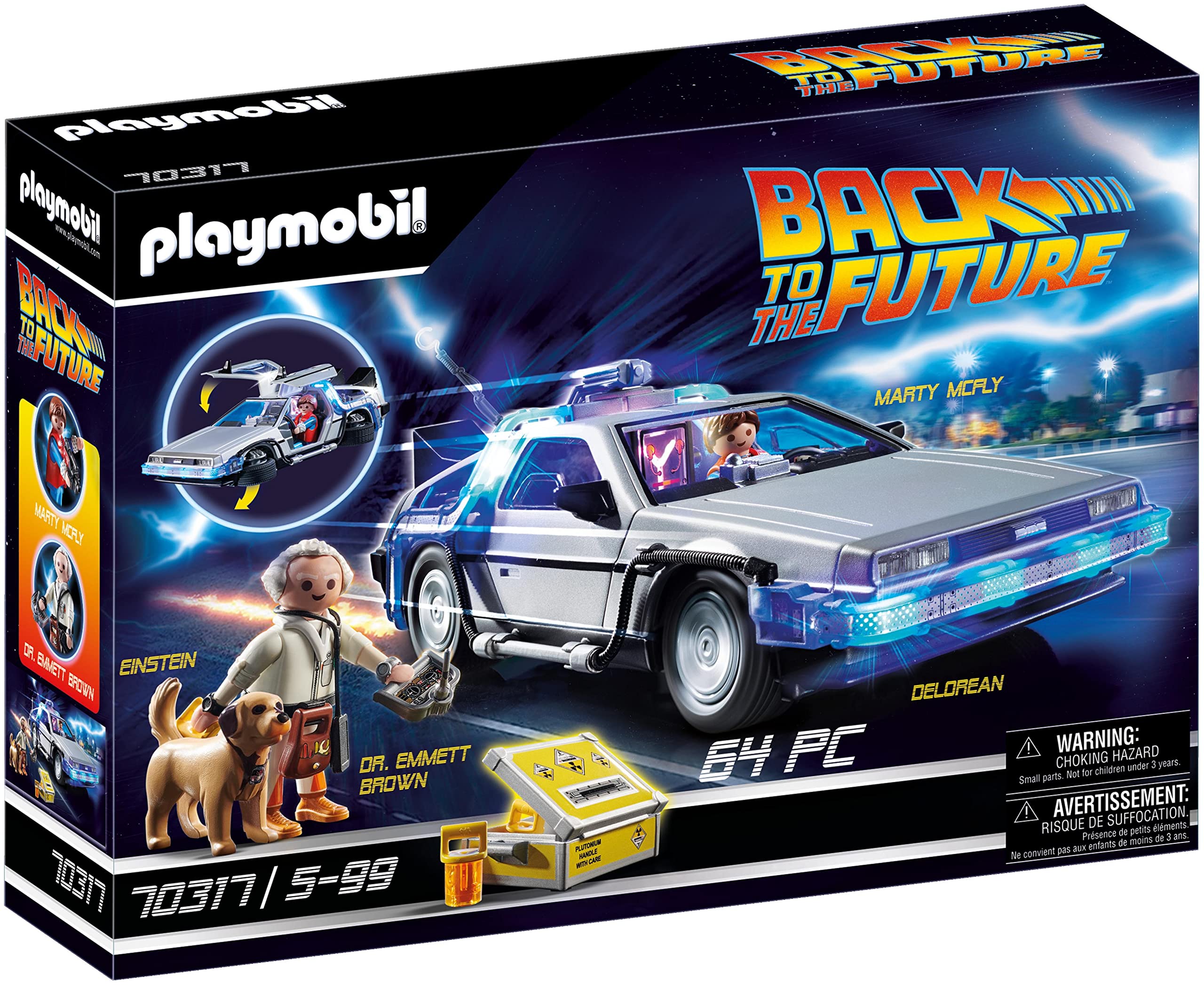 Playmobil Back to The Future Delorean