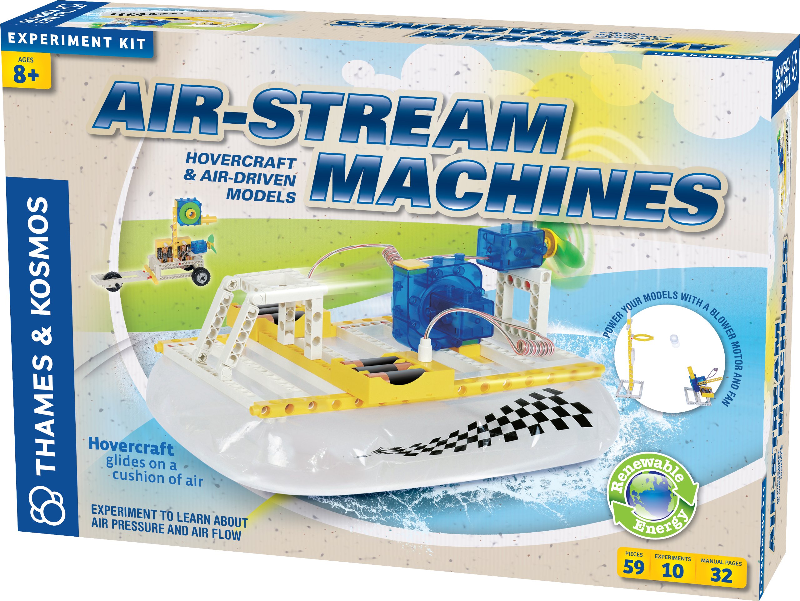 Thames & kosmos Air-Stream Machines Science Kit, Multi Color