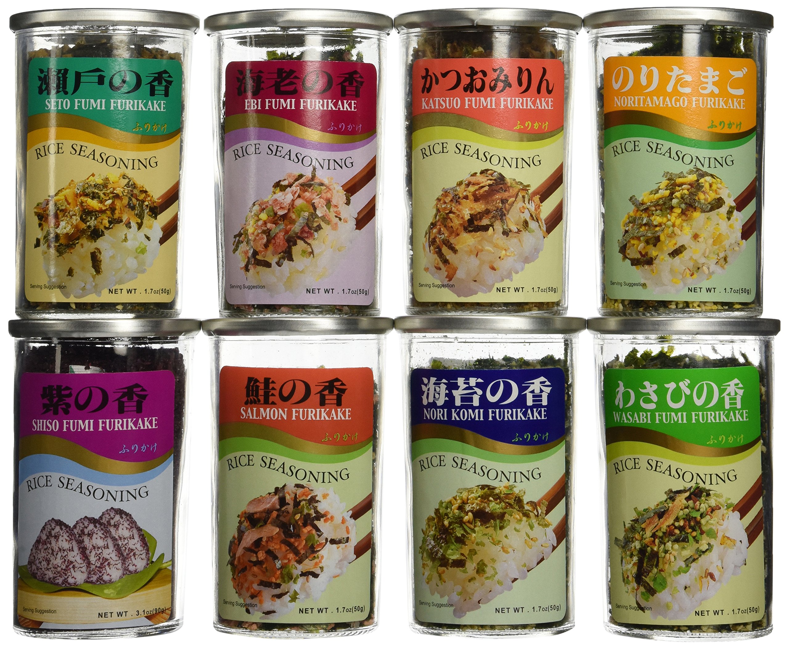 Rice Seasoning Furikake 8 Variety Furikake Set