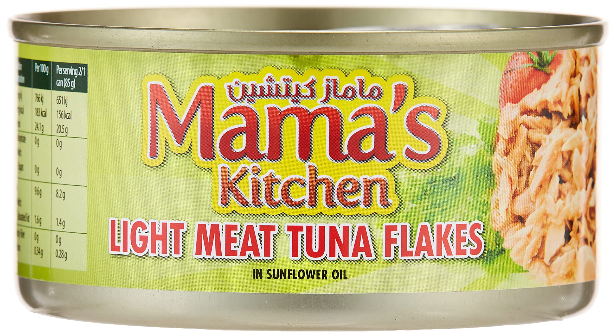 Mama's Kitchen Light Meat Tuna Flakes, 185 Gm