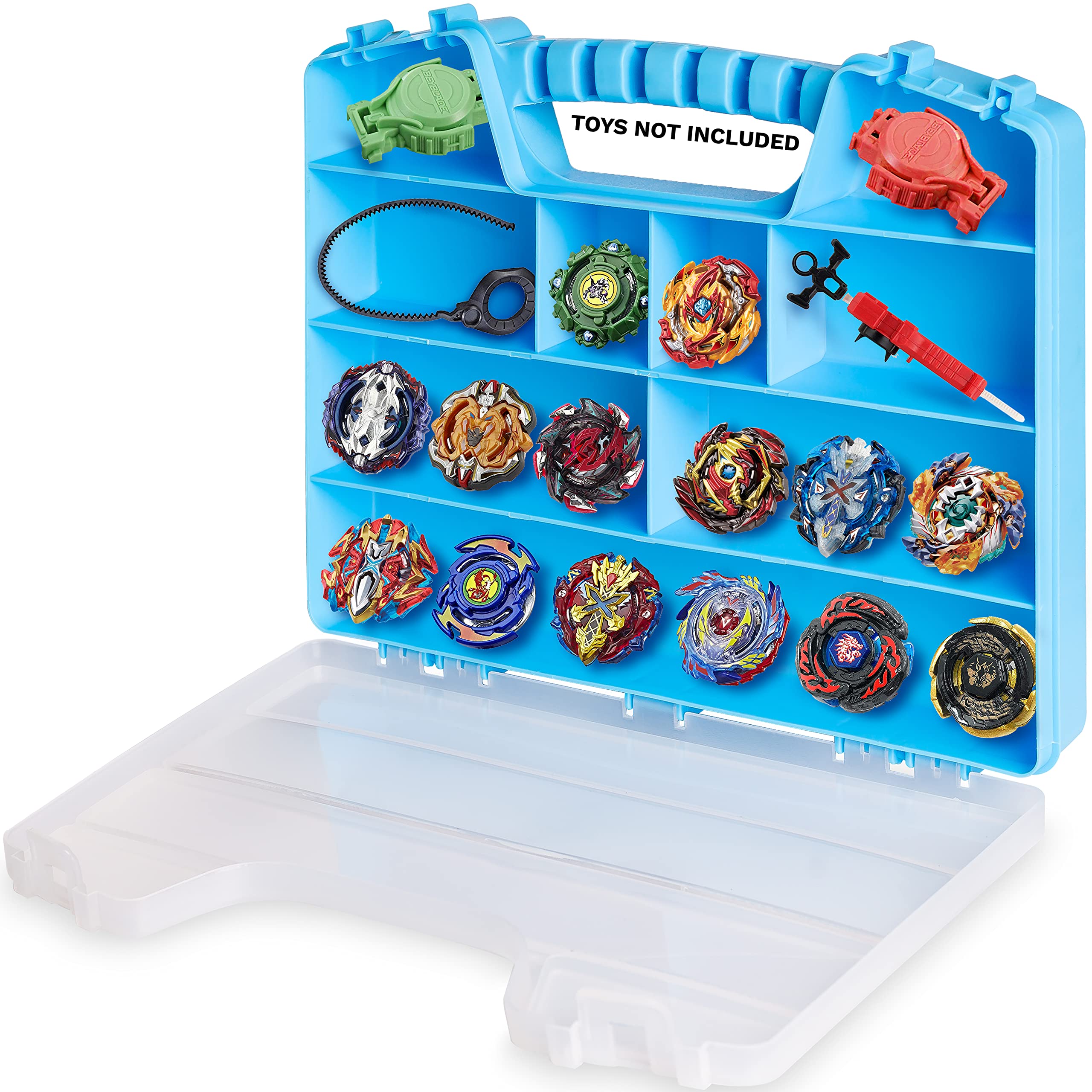 Ash Brand Carrying Case - Battle Spinners Toys organizer | Blade Storage box by