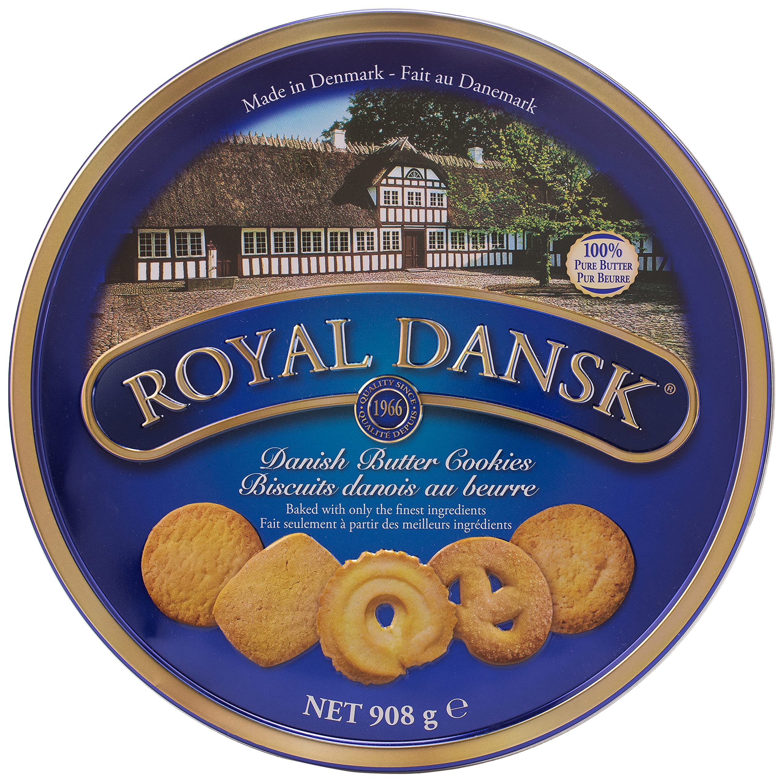 Royal dansk Butter Cookies, 908 Gm