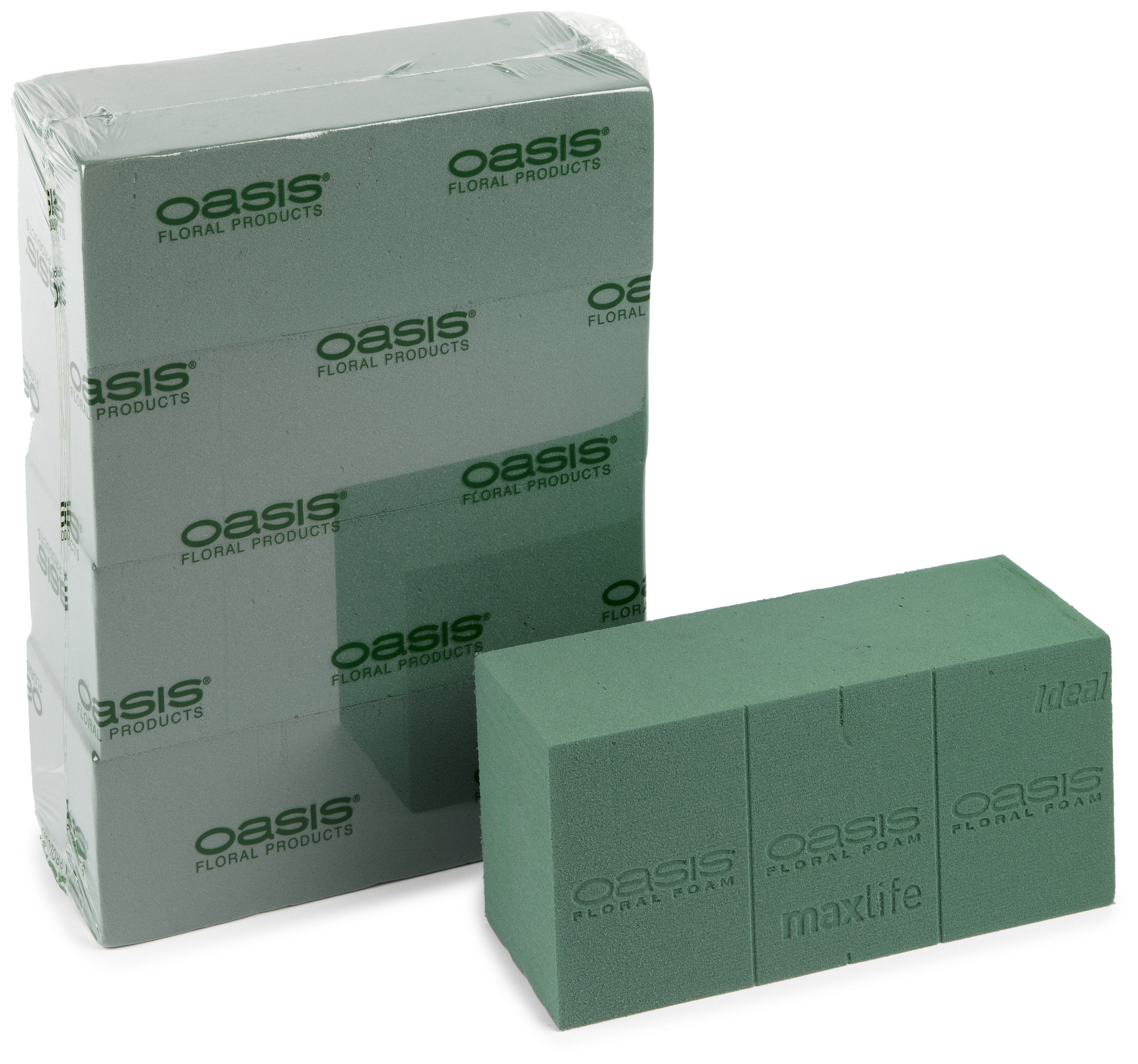 Oasis Ideal Floral Foam Maxlife (box contains 4 Bricks)