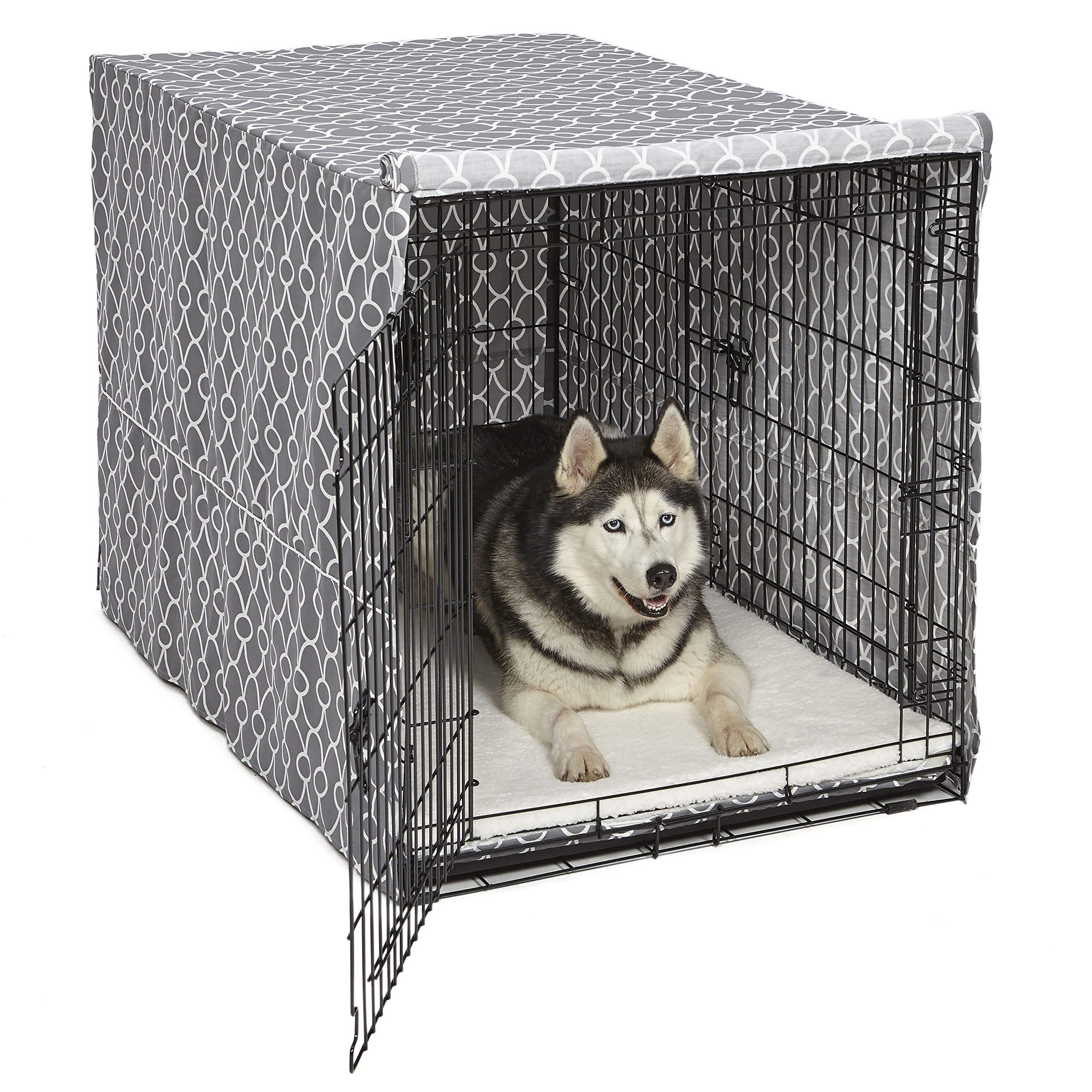 MidWest Homes for Pets Dog Crate Cover, Privacy Dog Crate Cover Fits MidWest Dog Crates, Machine Wash & Dry