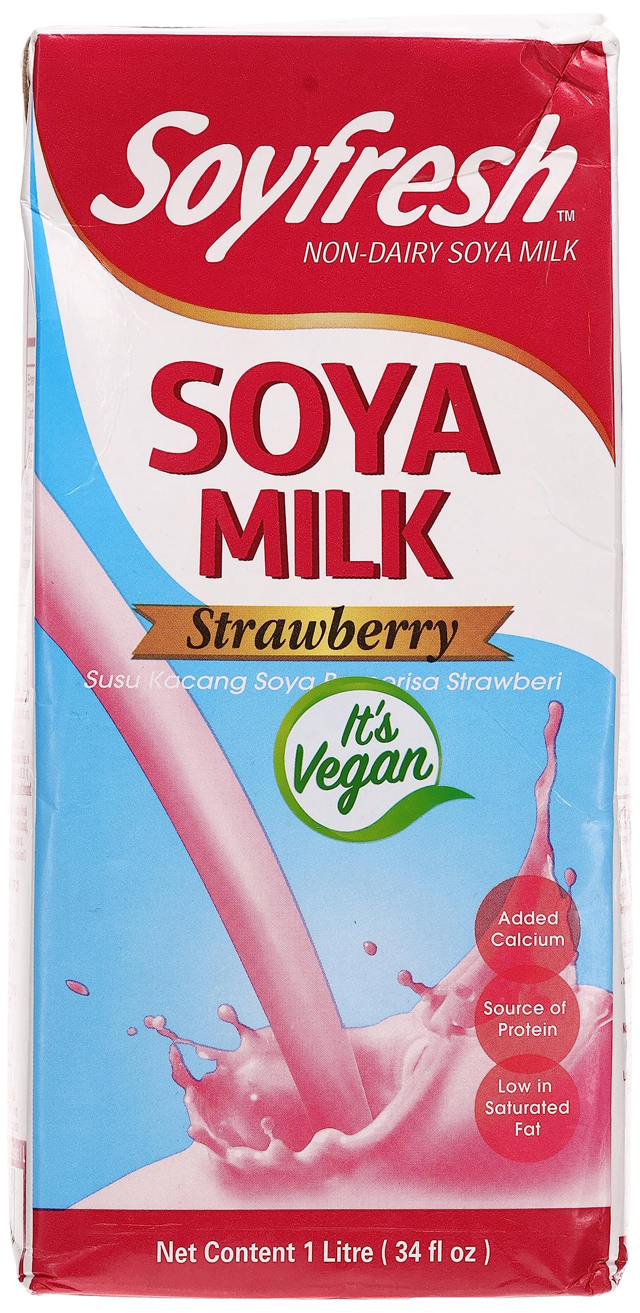 Soyfresh SOY FRESH STRAWBERRY 1 Liter