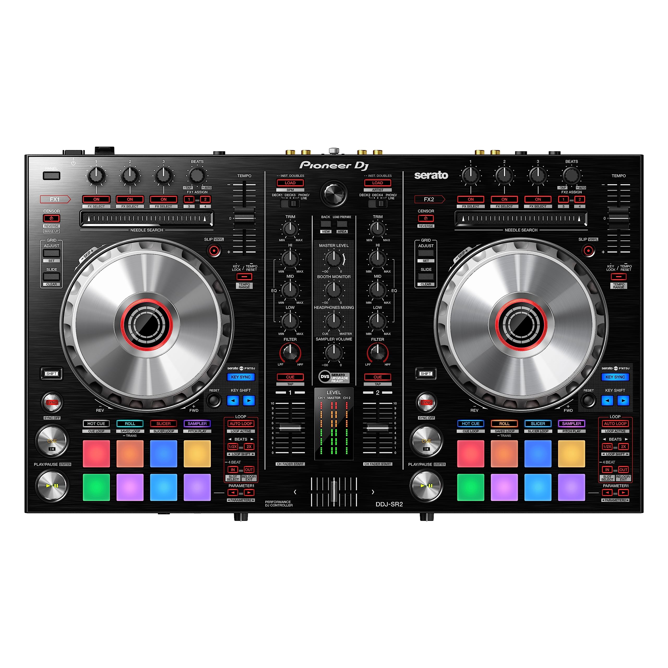 Pioneer DJ DDJ-SR2 4-Deck Serato DJ Pro Controller