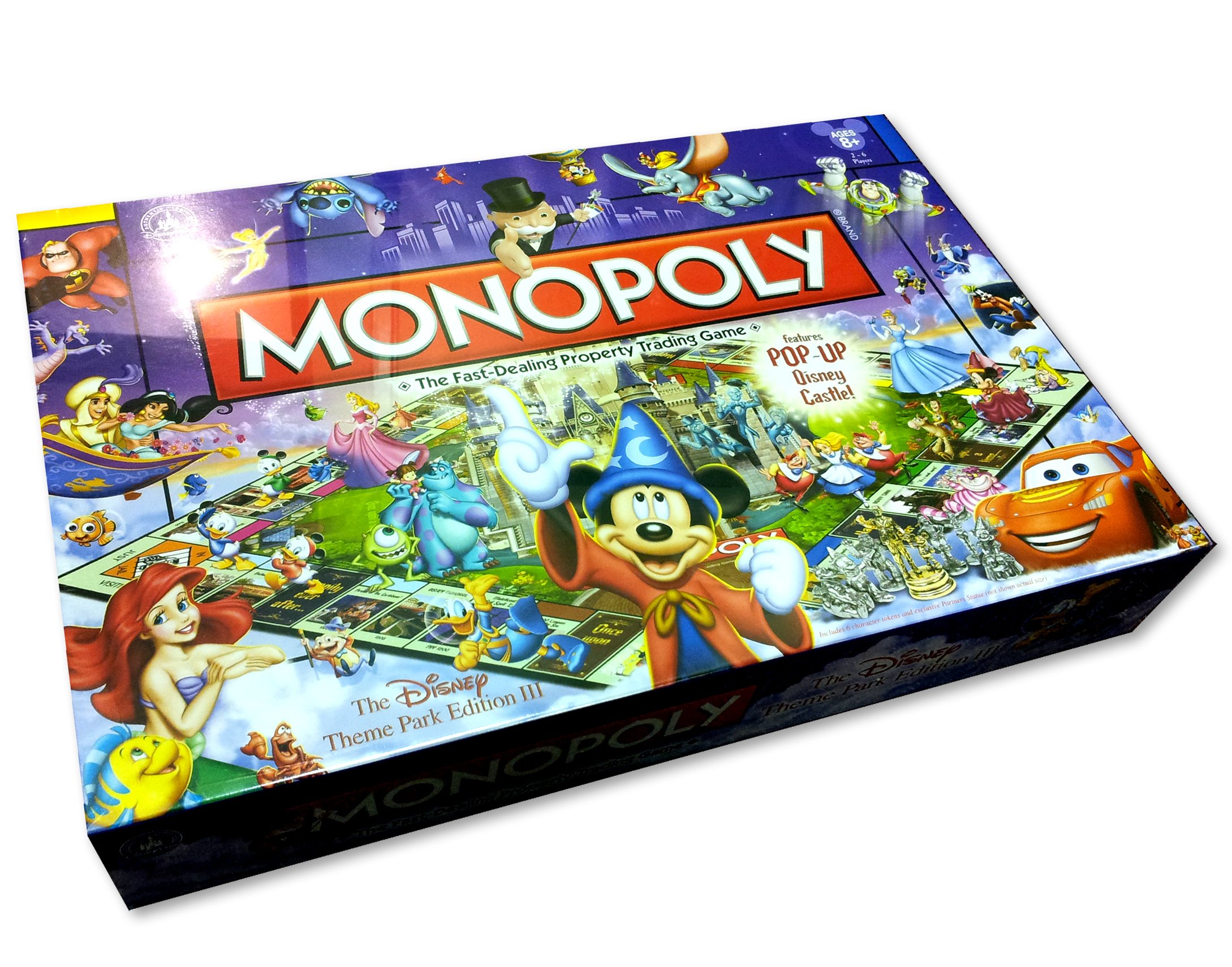 Disney Theme Park Edition III Monopoly Game