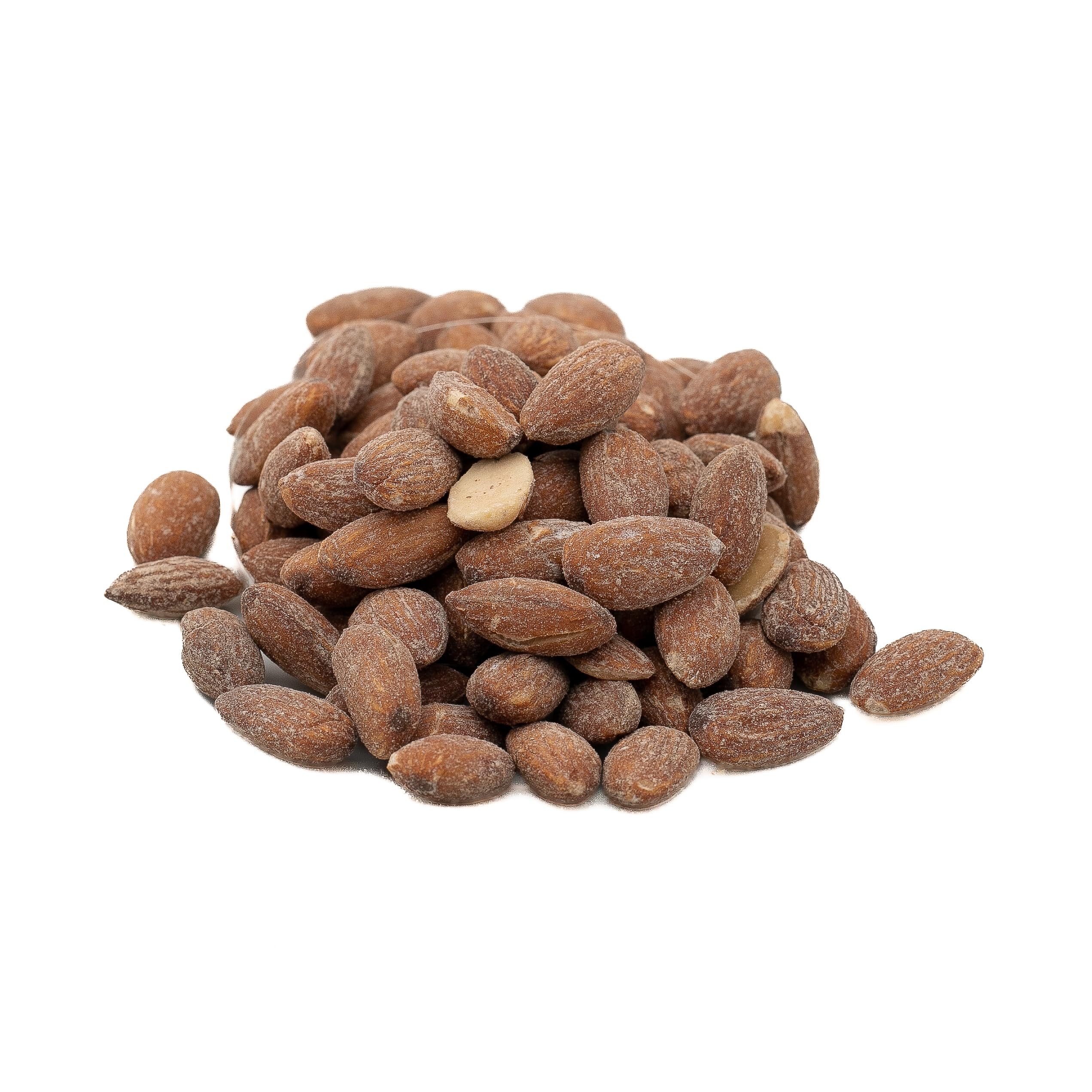 Salted Toasted Almonds, OliveNation Roasted & Salted Almonds for Snacking, Baking, Trail Mixes, Topping & Decoration - 8 oz