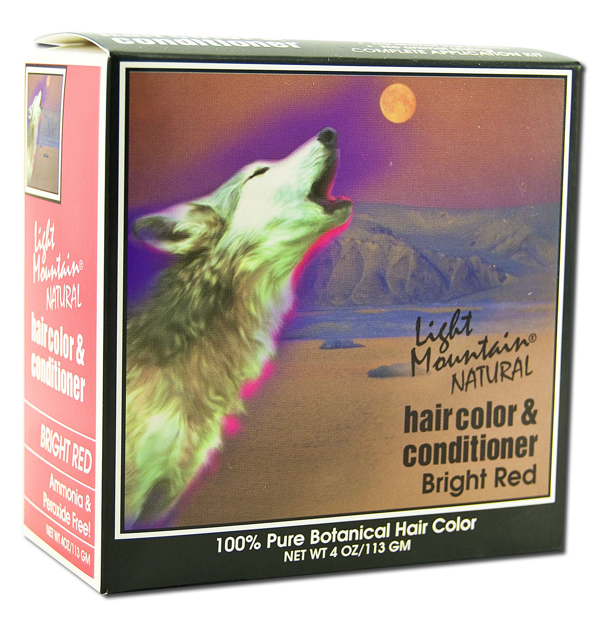 Light Mountain Hair Color, Bright Red, 4oz