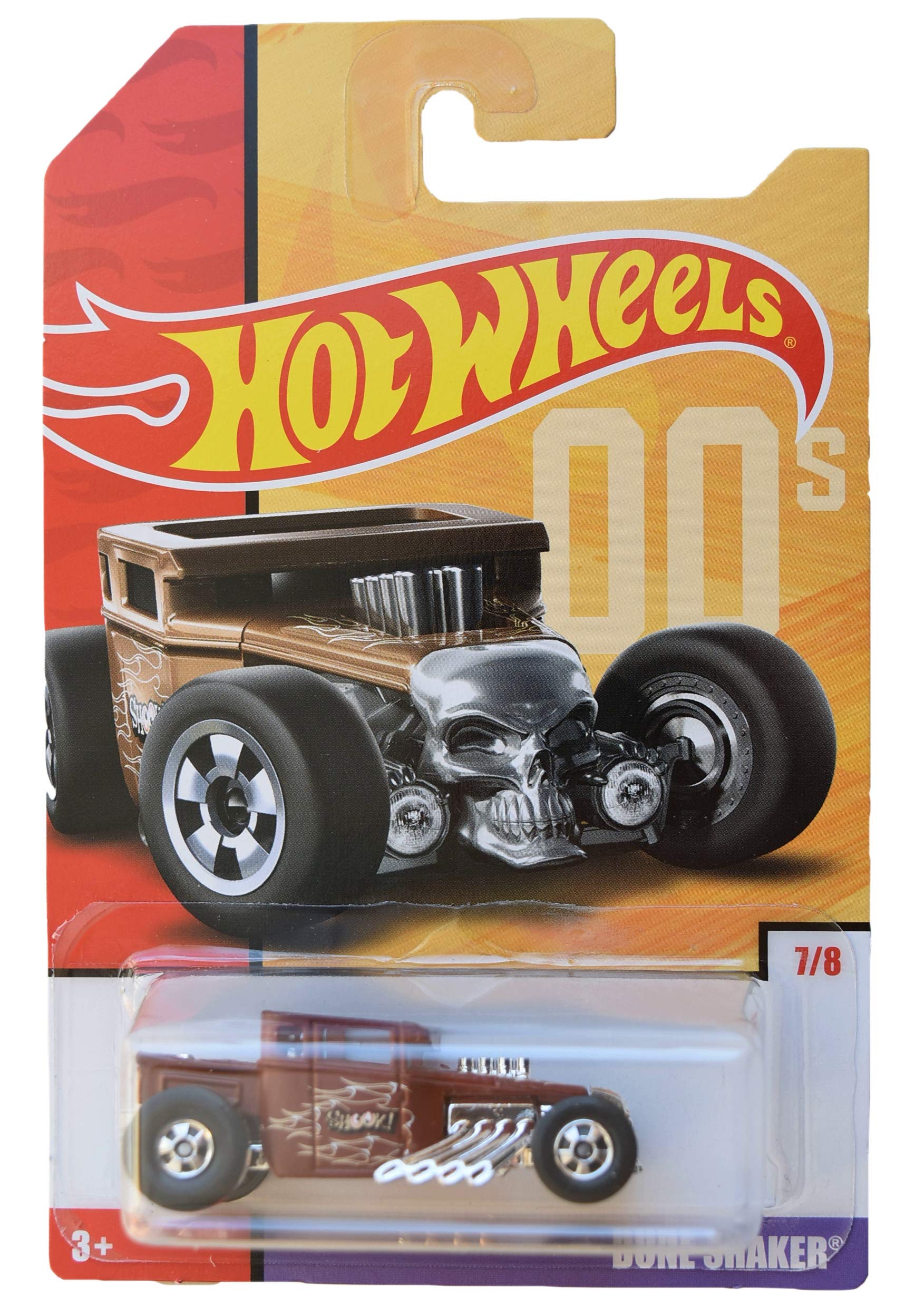 Hot Wheels1:64 Scale die cast Exclusive Heritage [Brown] Bone Shaker 7/8