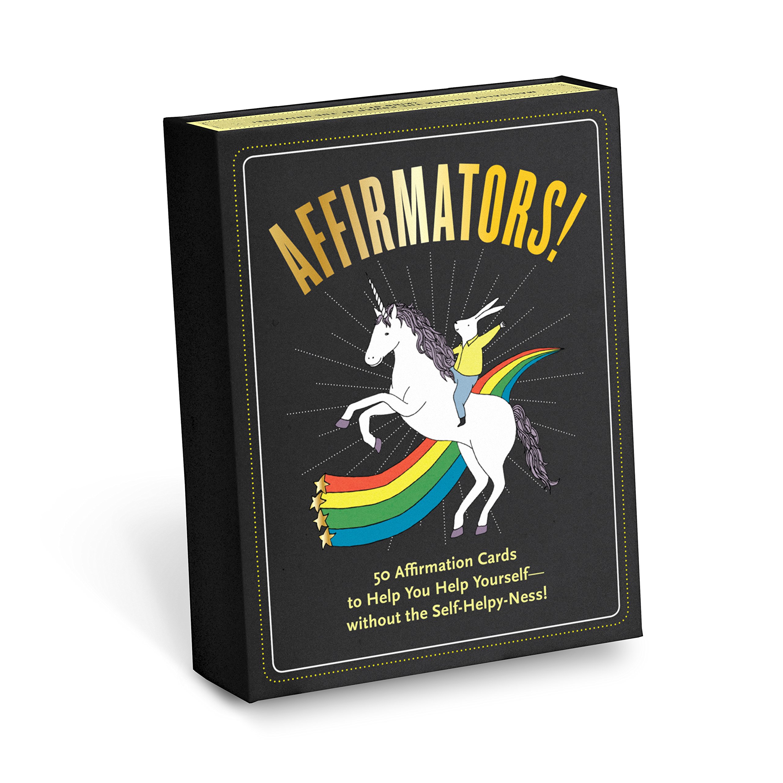 Affirmators! Original: 50 Affirmation Cards Deck For You Help Yourself without The Self-Helpy-Ness (50 Cards)