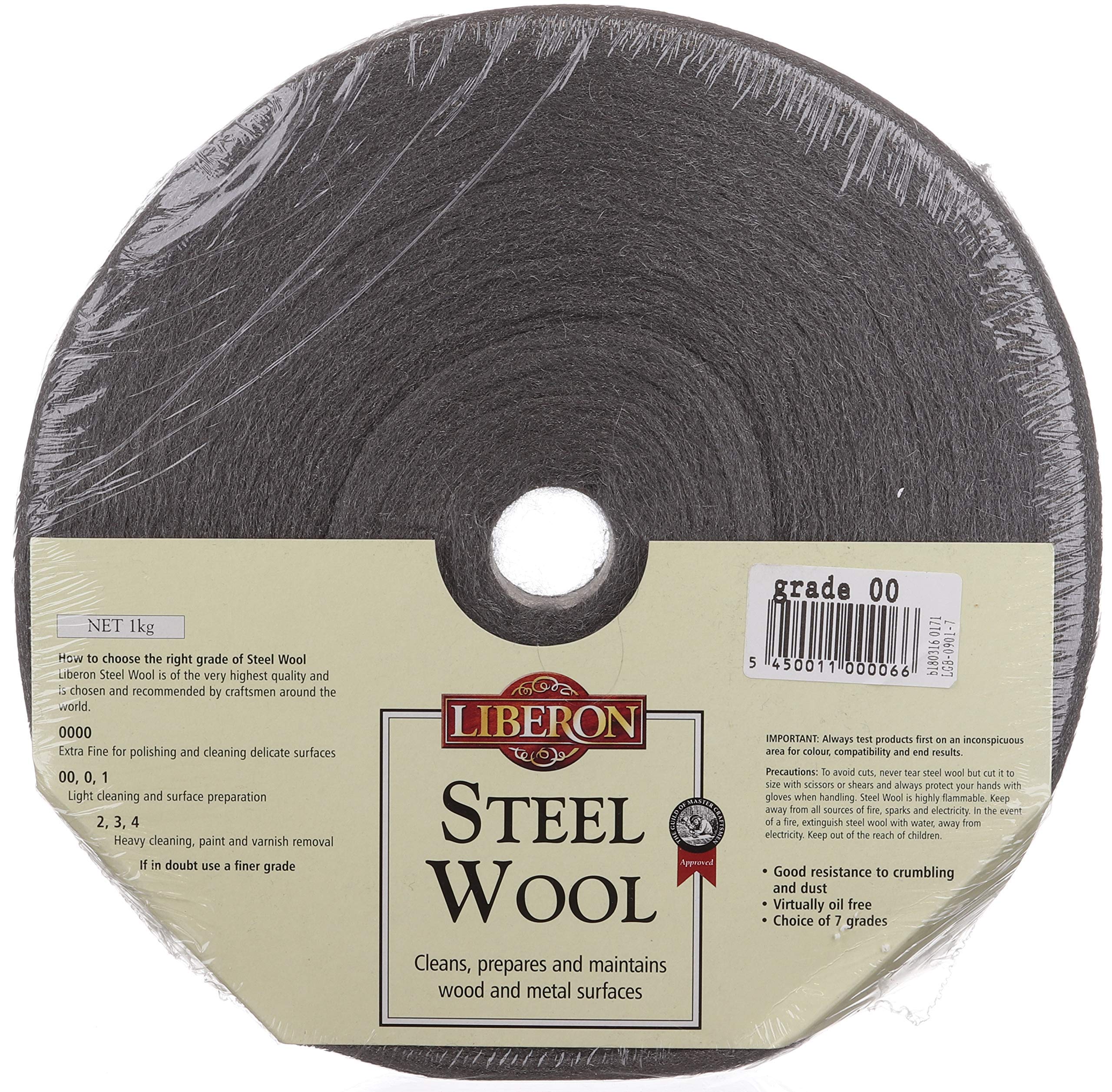 Liberon Steel Wool, 1Kg (35 oz), Grade 00