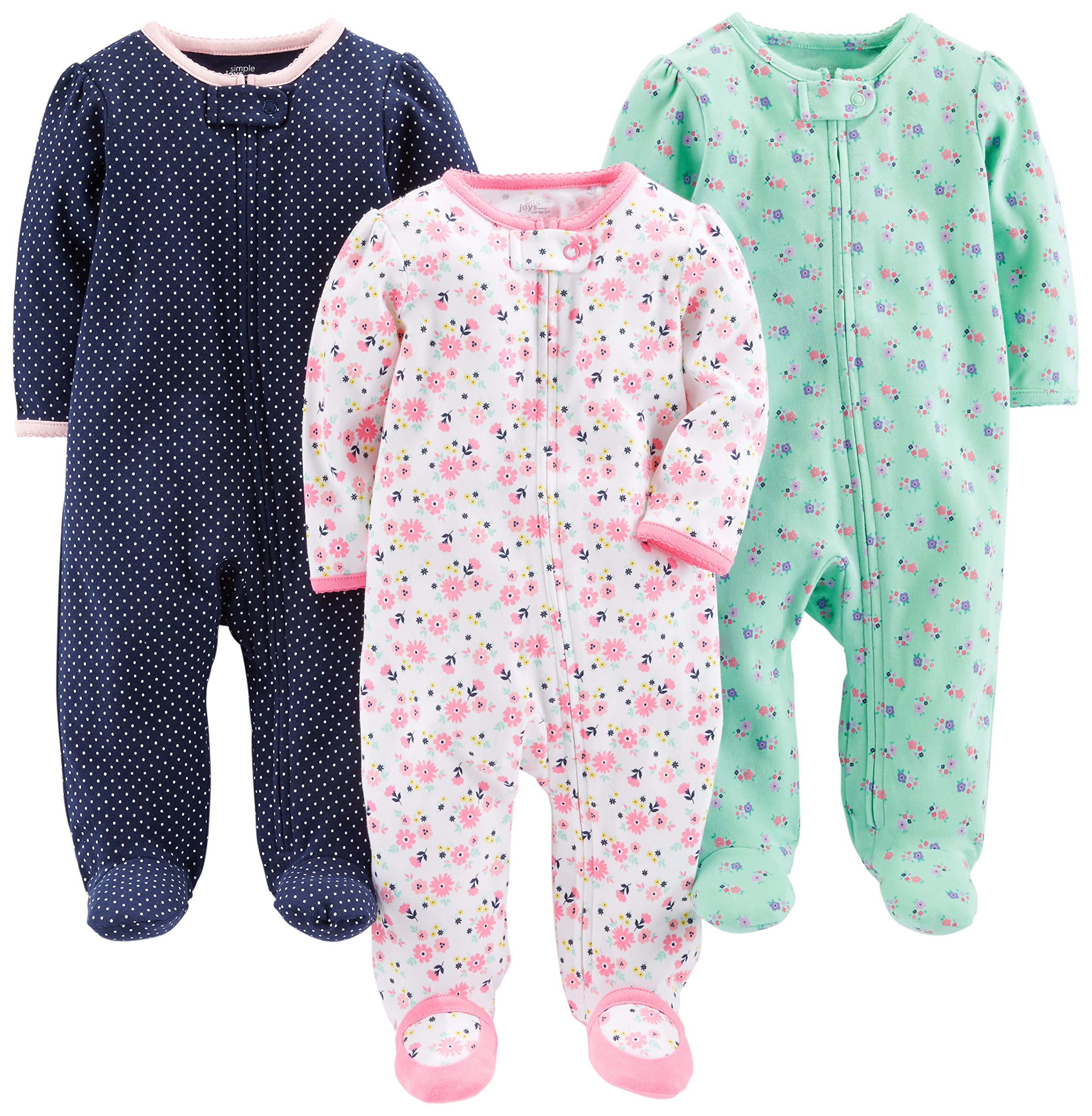 Simple Joys by Carter's Baby 3-Pack Neutral Sleep and Play