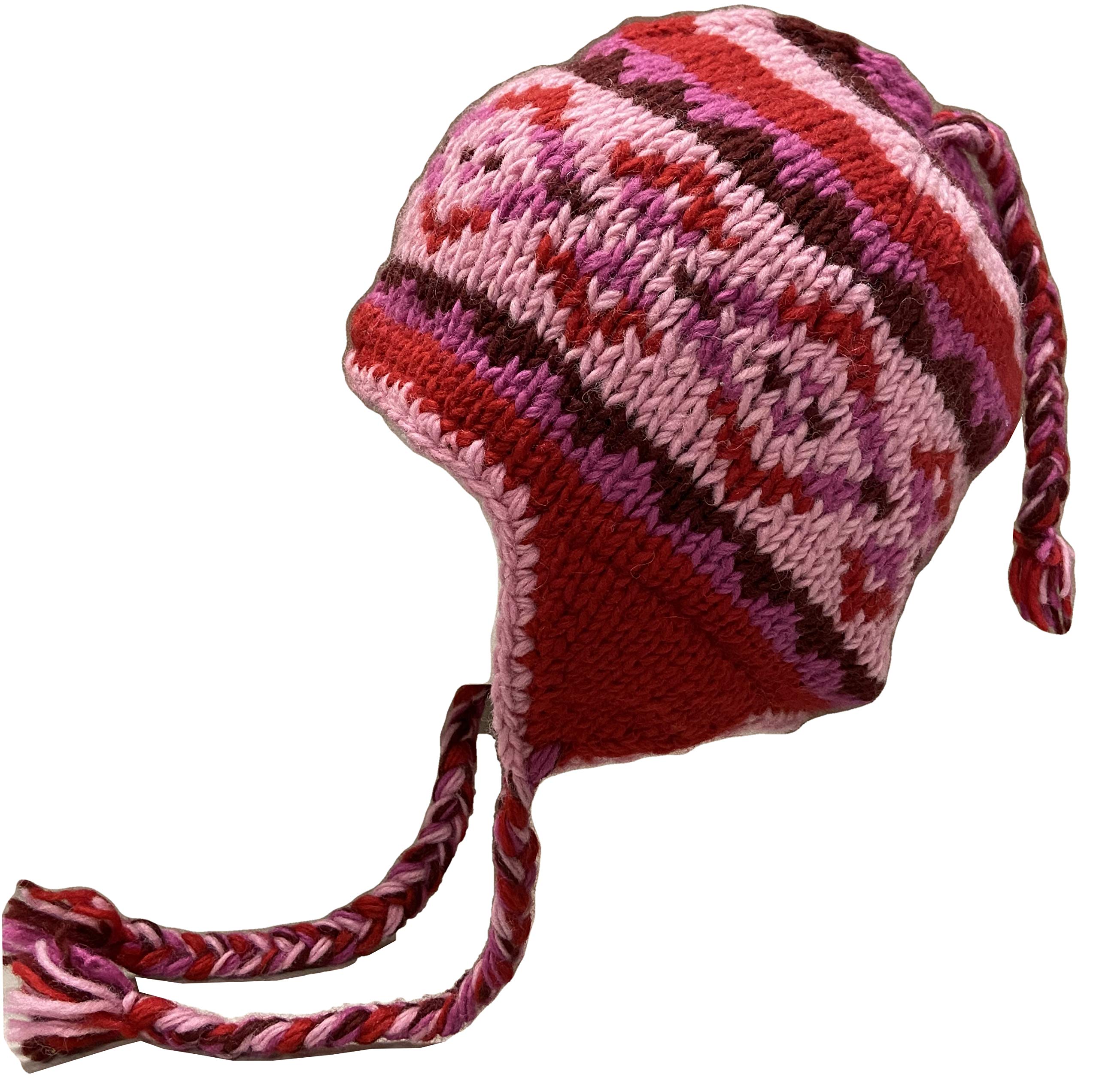 Beanie Hat Women Men Fleece Lined Knit Wool Thick Ski Trapper Winter Hats - S/M 146 H