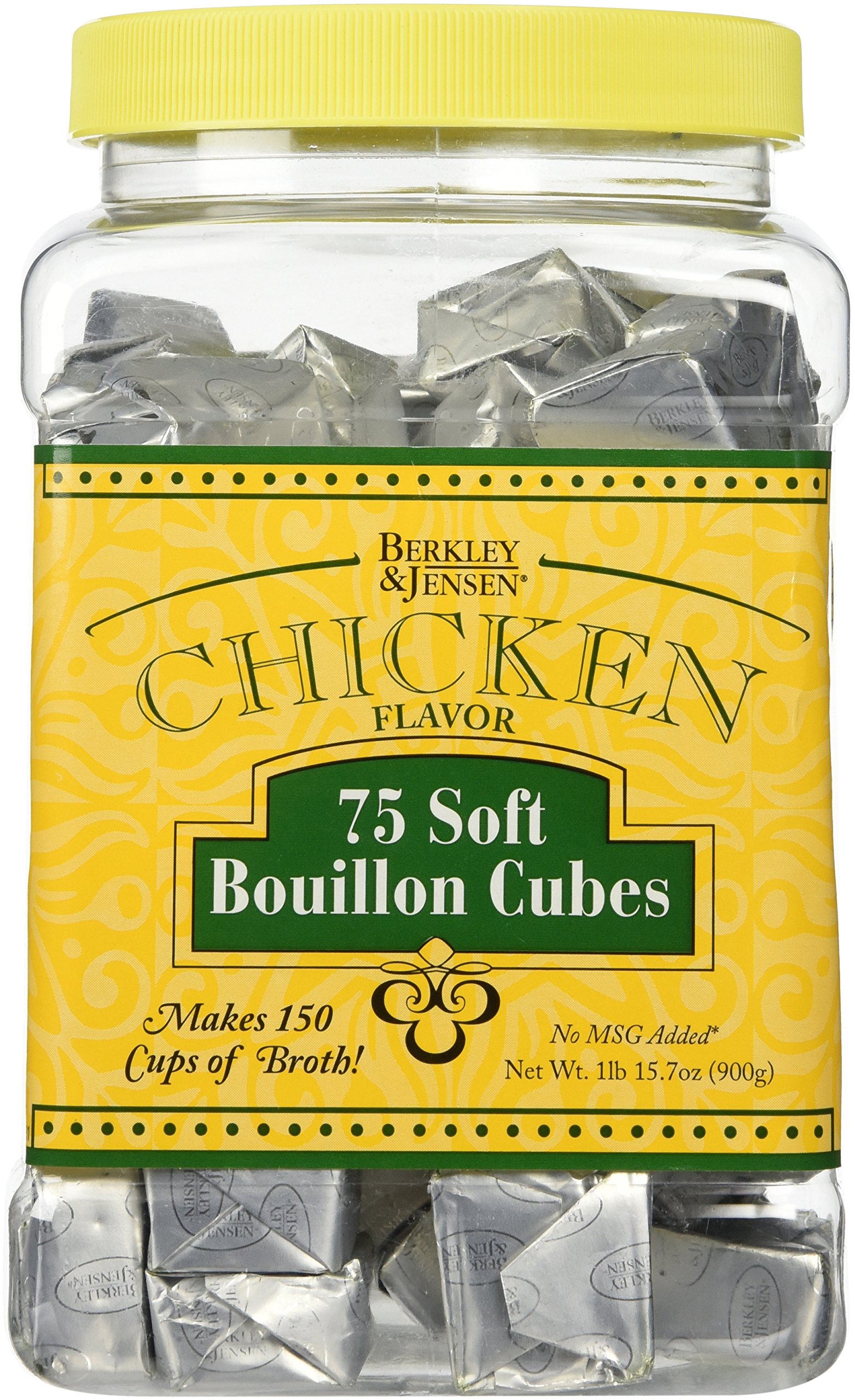 Berkley & Jensen Chicken Flavor 75 Soft Bouillon Cubes (1lb 15.7oz container)