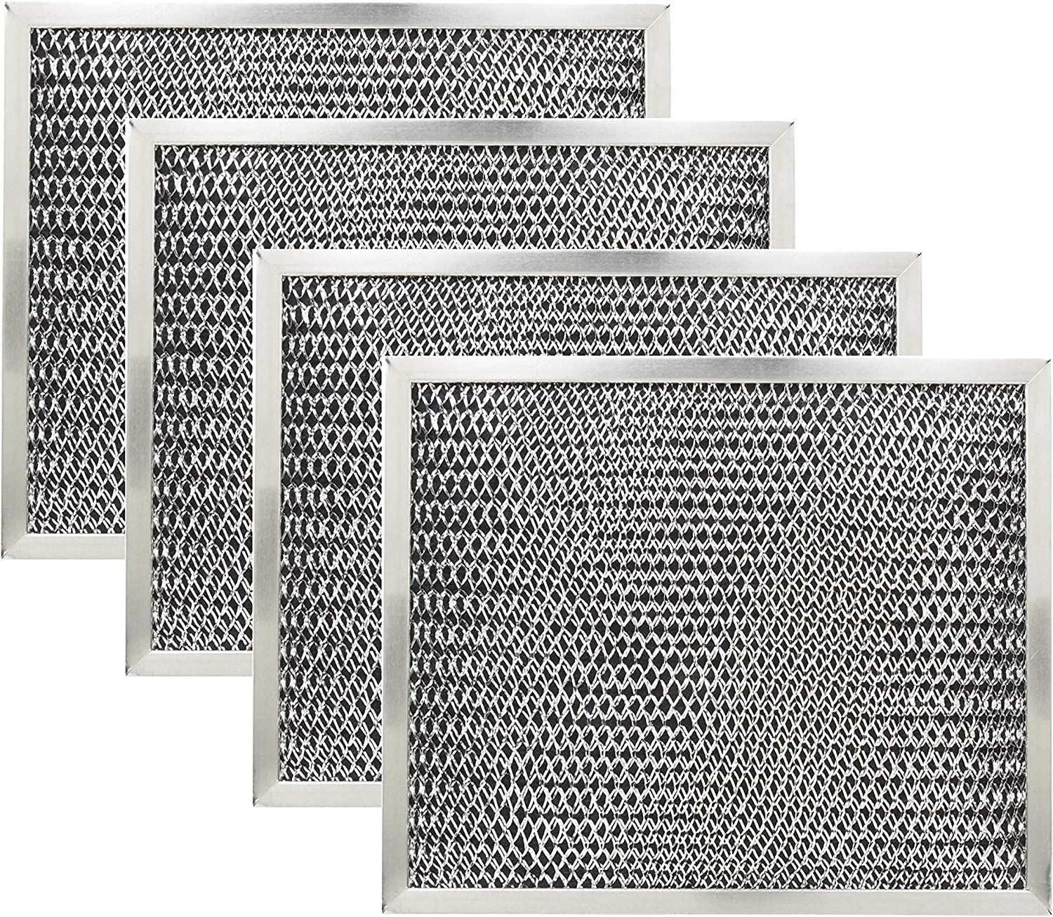 Range Hood Charcoal Filter For Broan 41F, 97007696, 97005687, 6105C 4-Pack