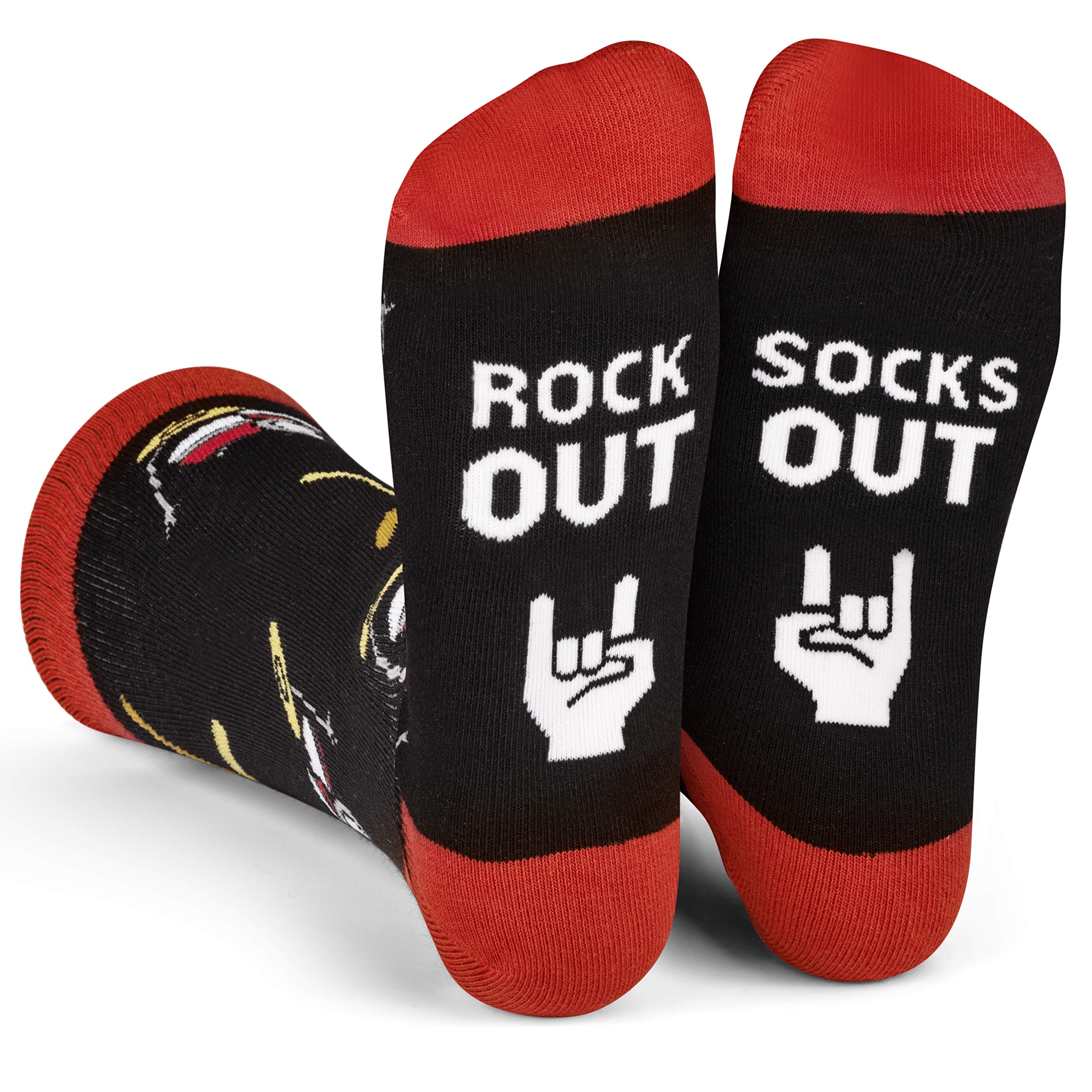 Funny Socks for Book Lovers, Teachers, Gamers, Musicians, and Nerds - Unisex for Men, Women and Teens