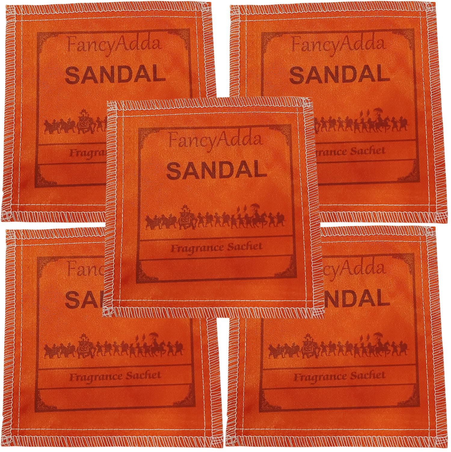 Fancyadda Mysore Sandal Fragrance Sachets - Pack of 5