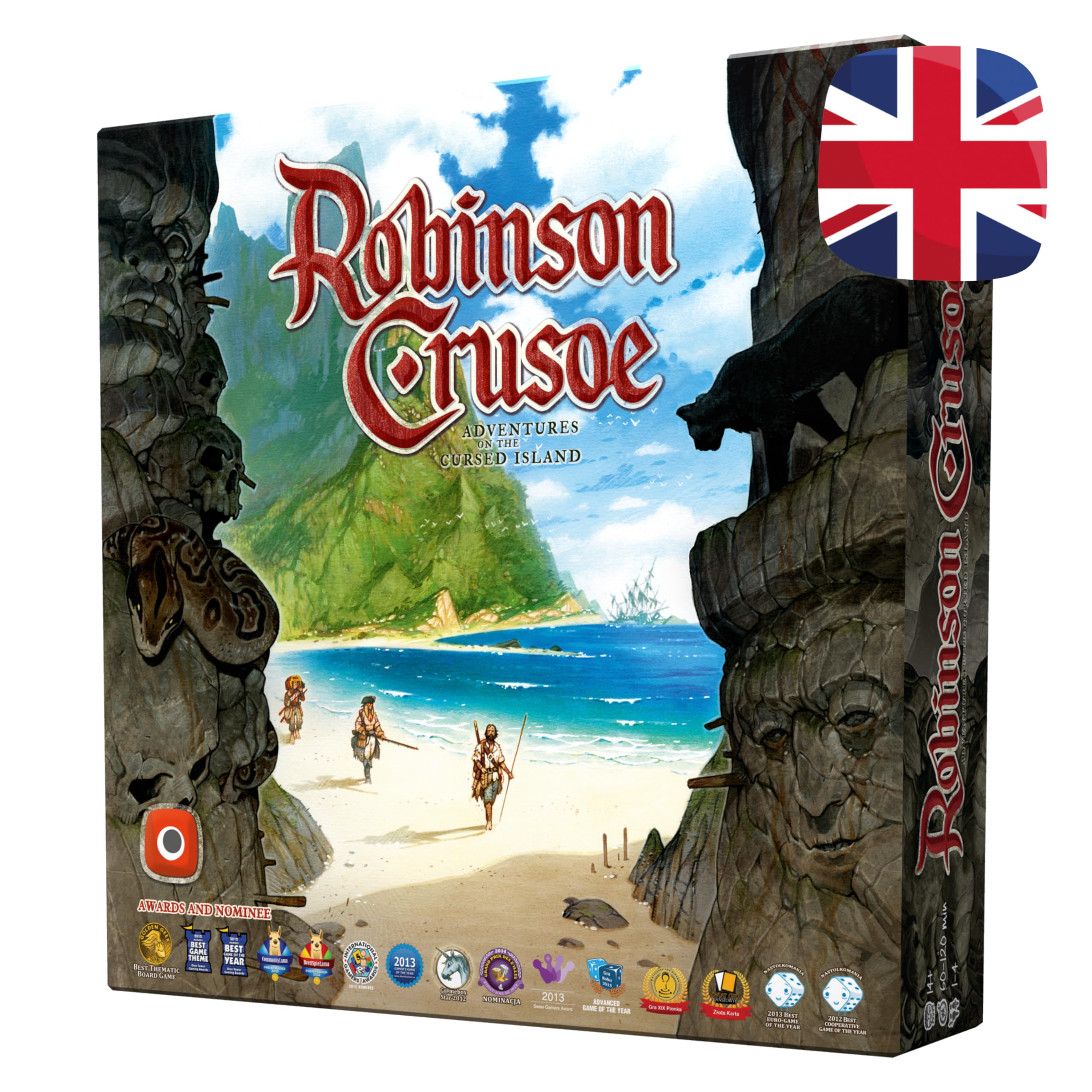 Portal Games Robinson Crusoe: Adventures On The Island Co-Operative Board