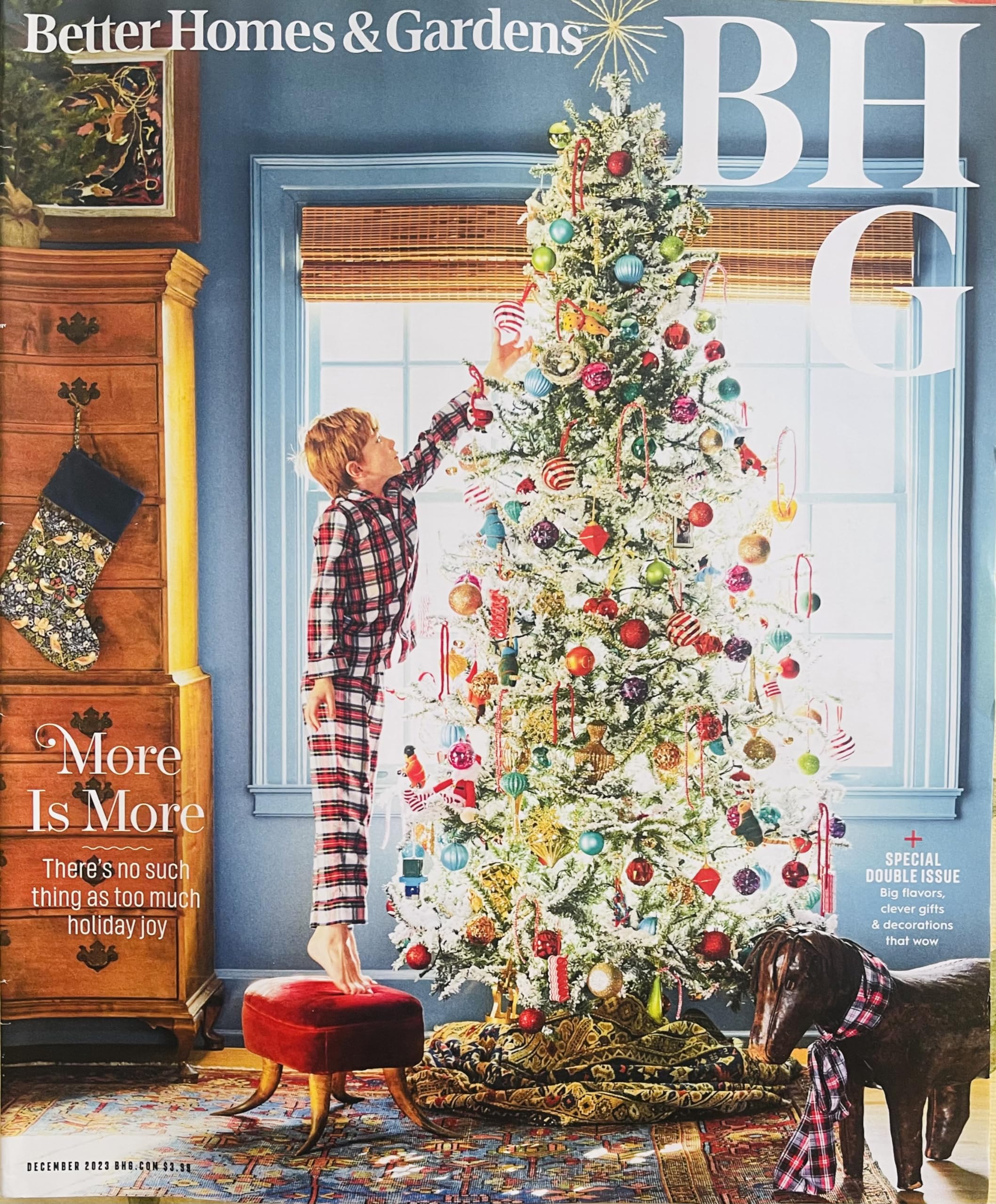 Better Homes & Gardens December - 2023. More. Is. More. Christmas. Special. Paperback – 1 January 2021