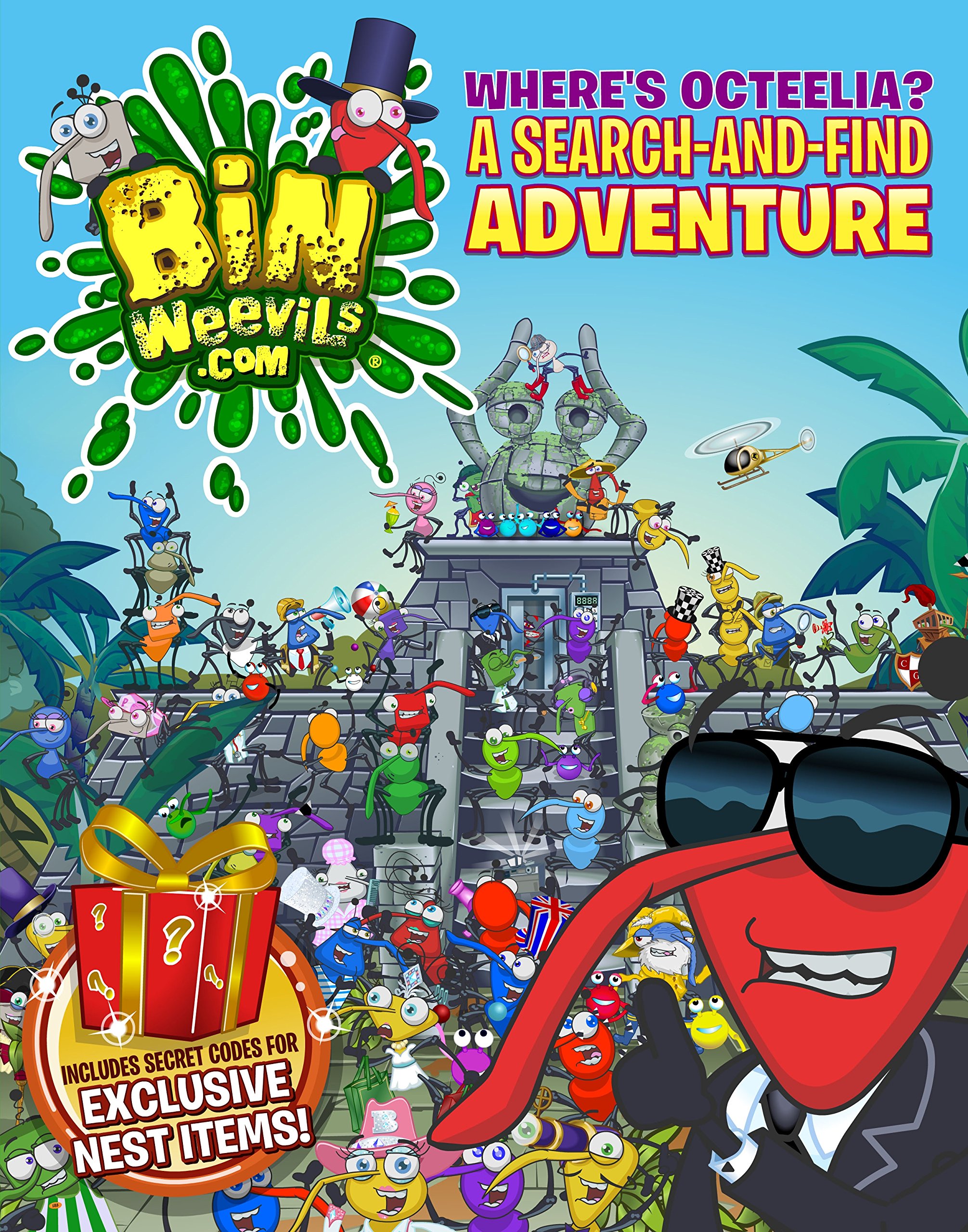 Bin Weevils: Where's Octeelia?: A Bin Weevils Search-and-Find Adventure (Bin Weevils.com)