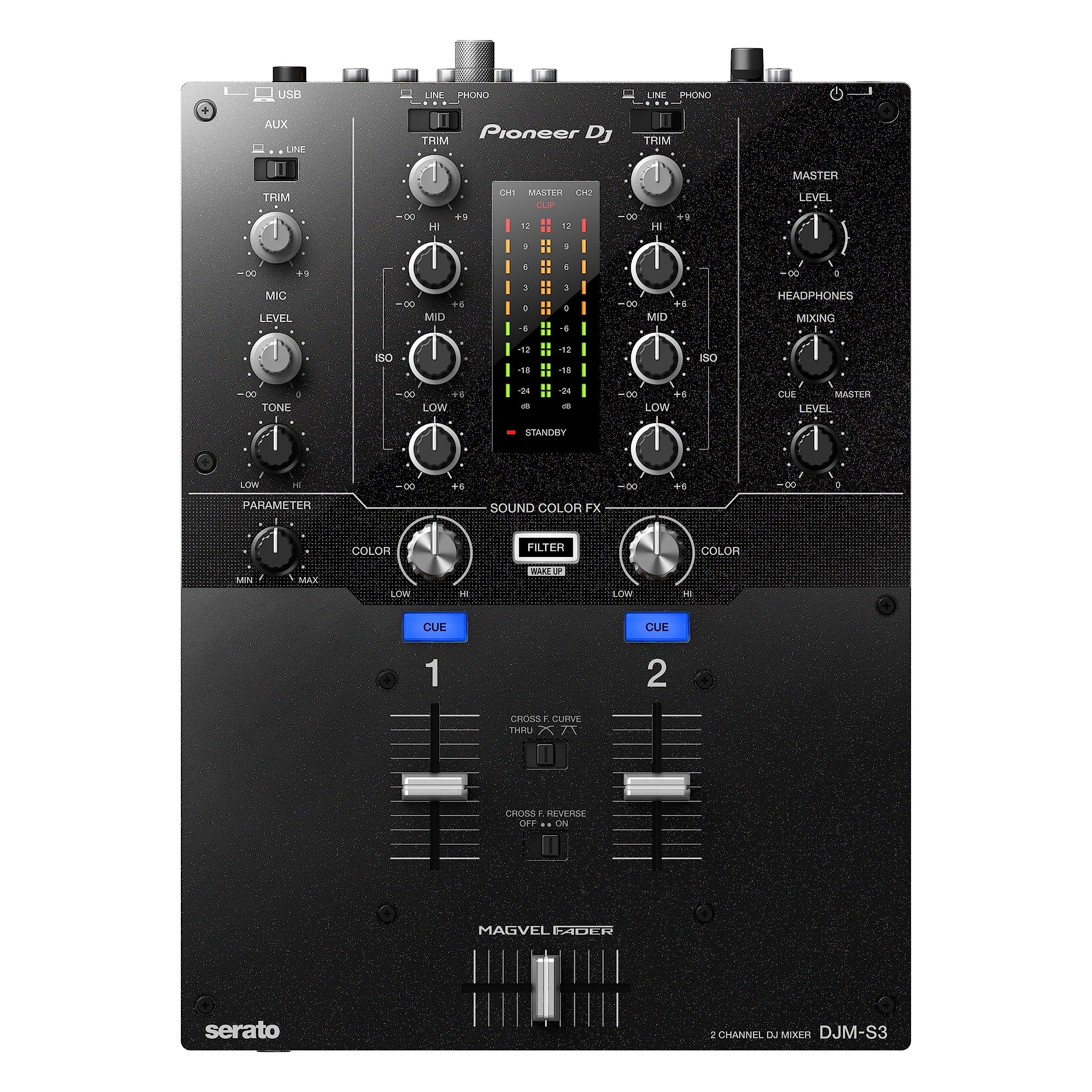 Pioneer DJ DDJ-SR2 2-deck Serato DJ Pro Controller (DDJSR2B)