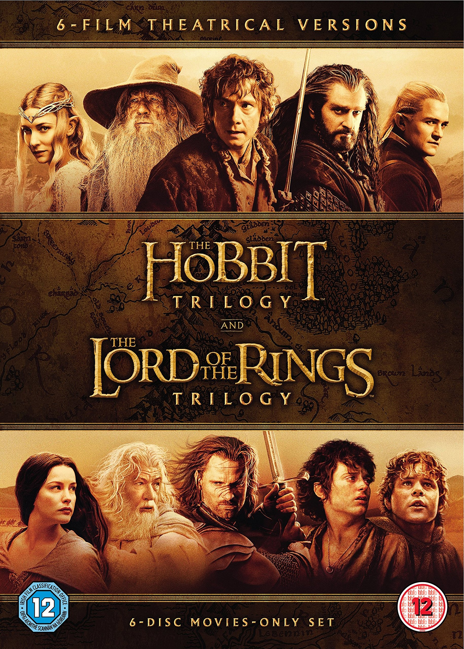 The Middle Earth Collection [The Lord Of The Rings / The Hobbit] [DVD] [2014] [2016]