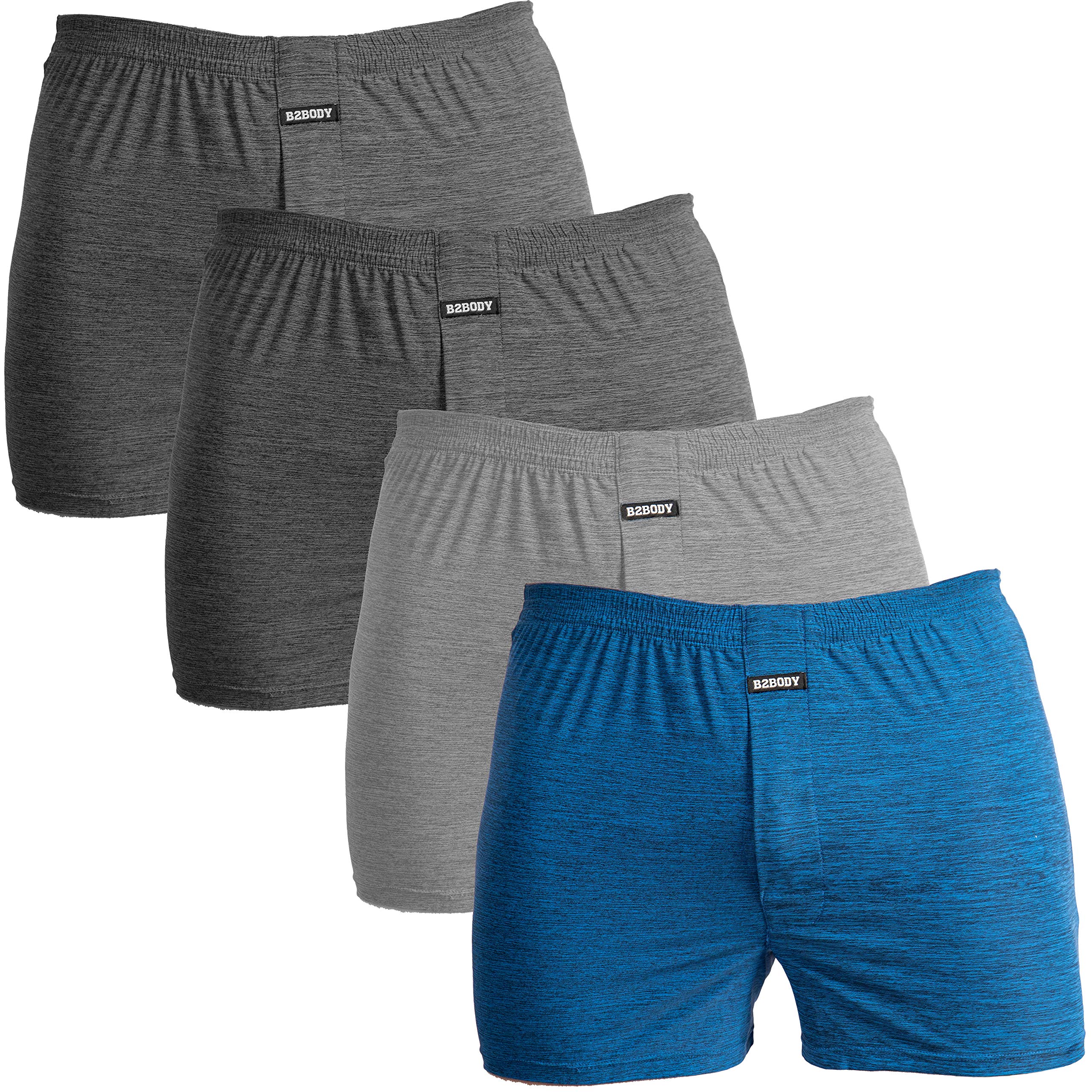 Breathable Boxers for Men Small to Big and Tall Cool Touch Boxer Underwear