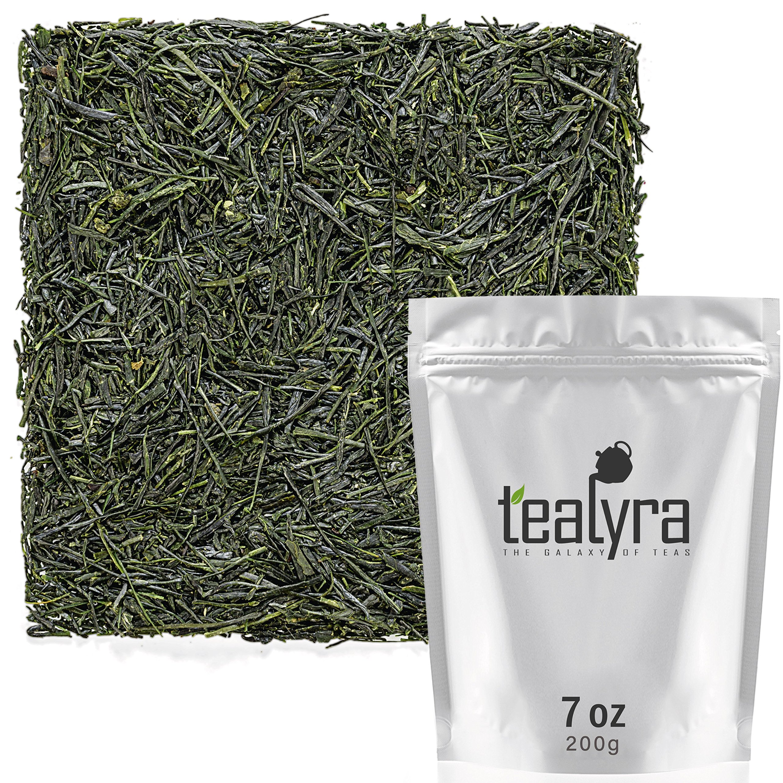 Tealyra - Gyokyro Shizuoka Japanese Green Tea - Finest Hand Picked Loose Leaf Tea - Highest Premium Tea - 200g (7-ounce)