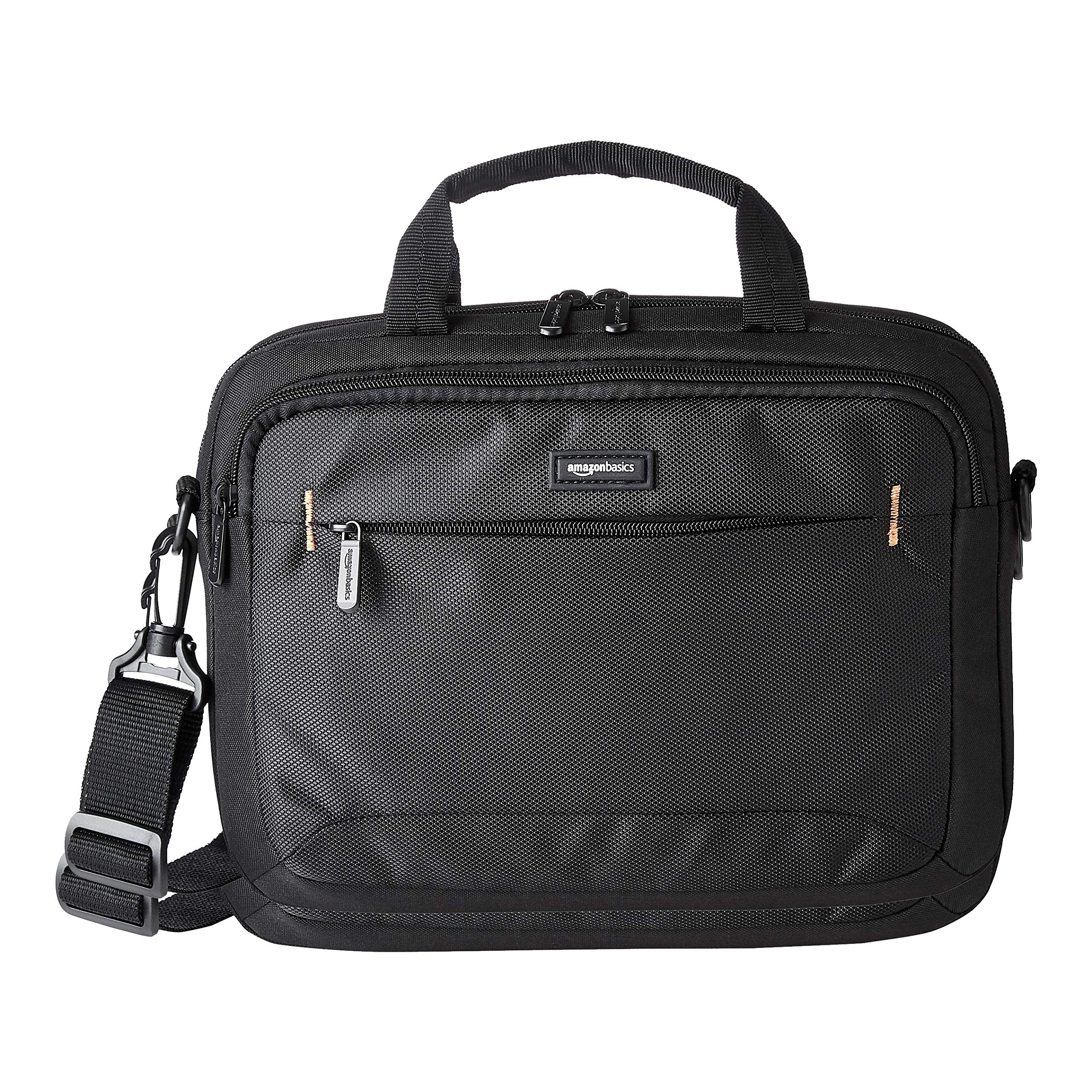 Amazon Basics 29.5 cm Laptop and Tablet Bag, Black