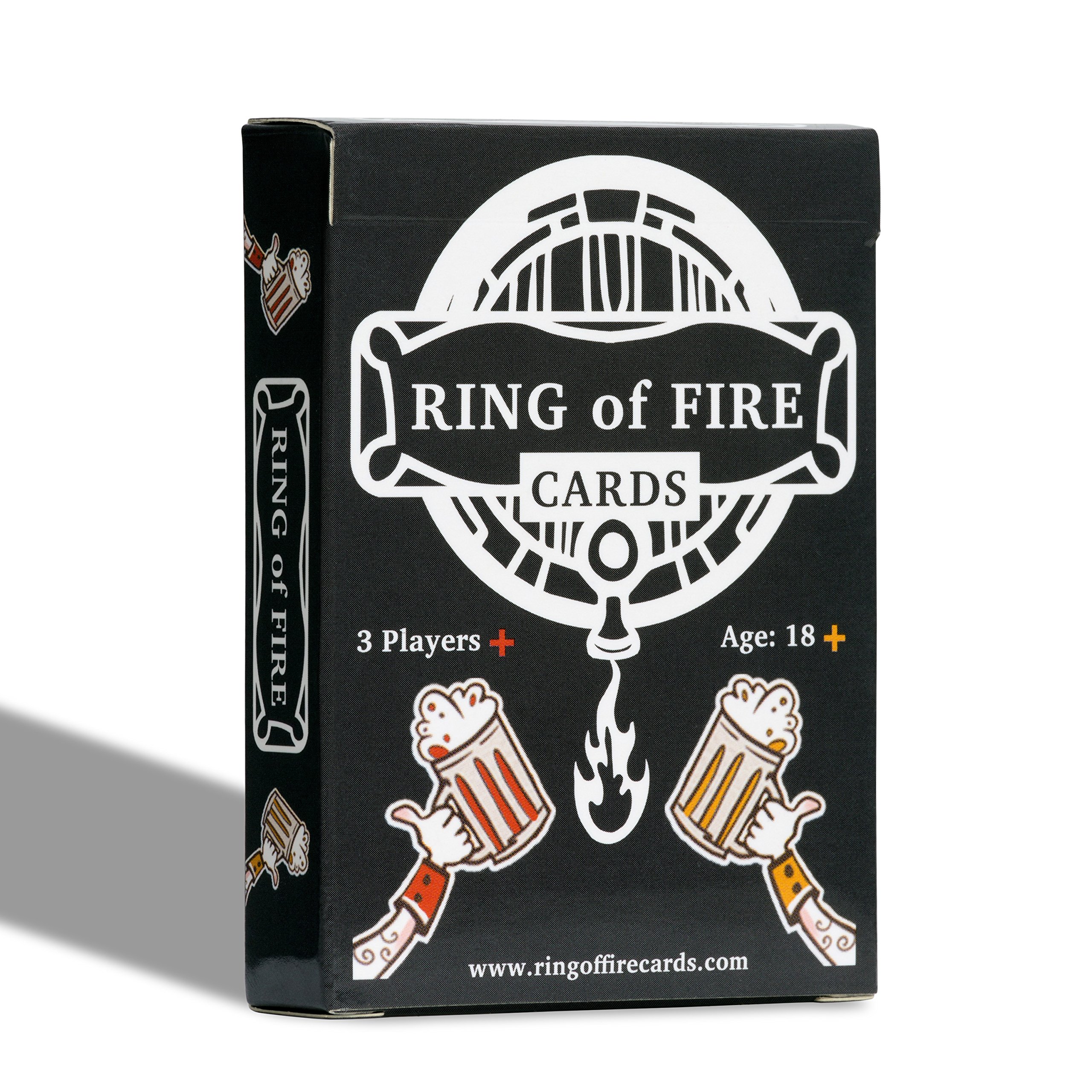 Ring of Fire Cards - The Drinking Game with All the Rules Illustrated on the Cards - Great For Students, Stag and Hen Parties and Pre-drinks