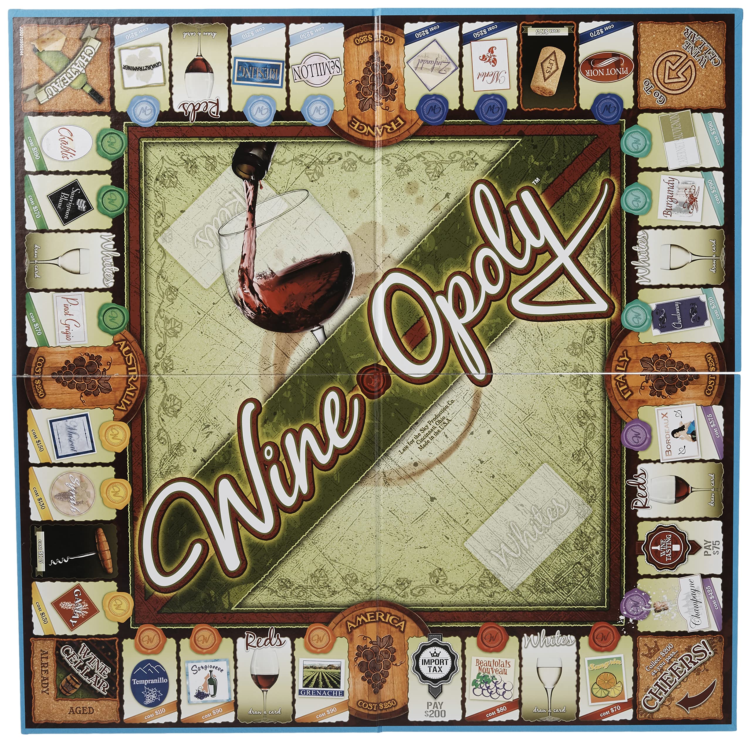 Late for the Sky Wine-opoly