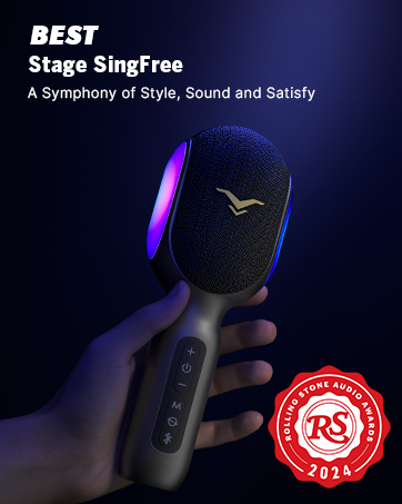 SingFree karaoke mic