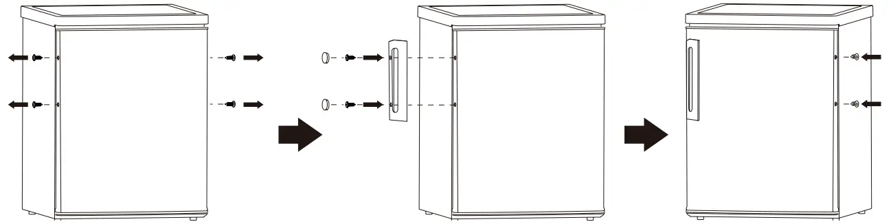 Installa a maniglia di a porta