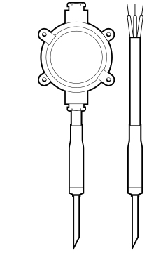 1800-1812 Series Temperature Sensors